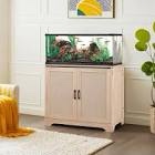 30 Gallon Aquarium Stand, Fish Tank Stand With Storage Cabinet