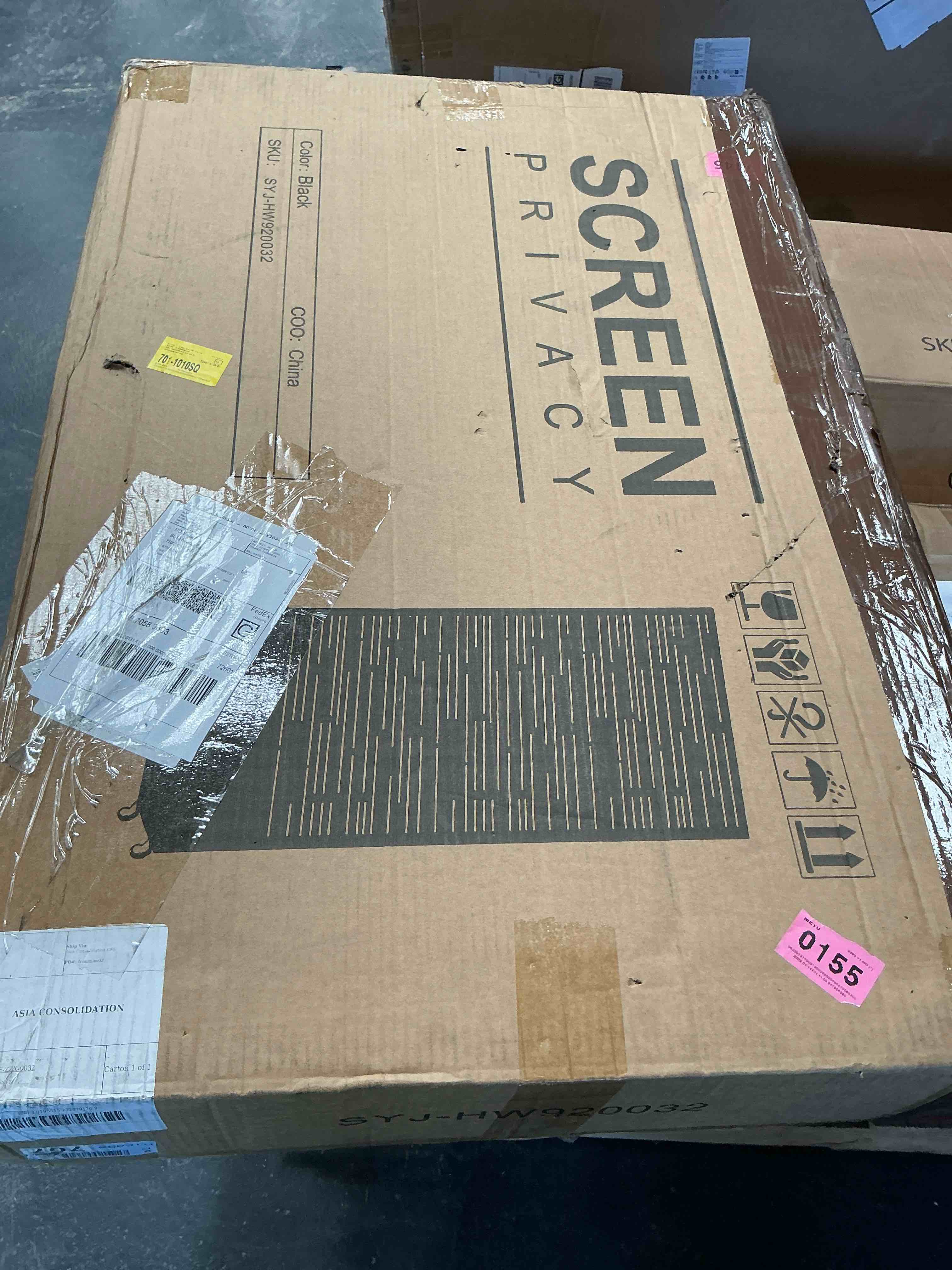 Condition photo showing Good Condition for metal planter box with trellis with wheels