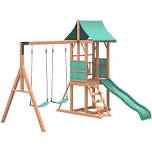 wooden swing set 