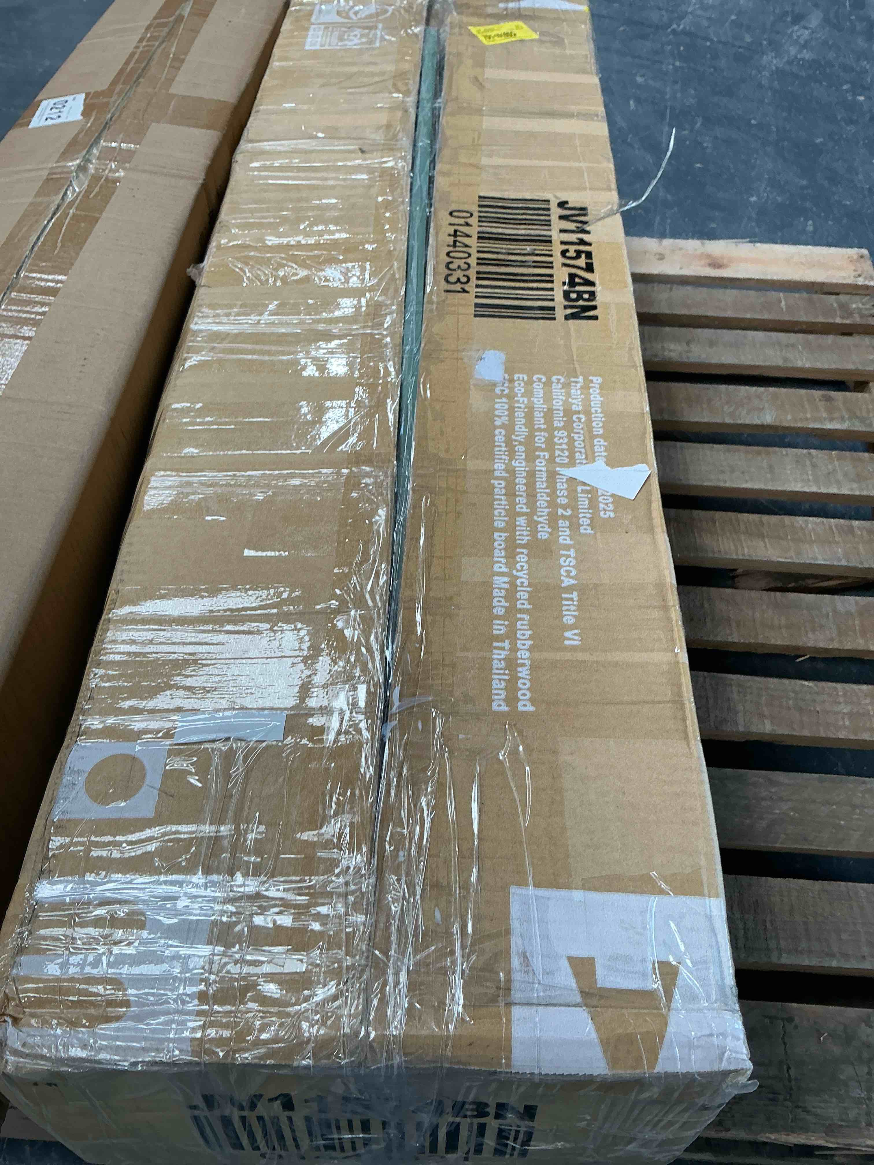 Condition photo showing Good Condition for hunsberger 23.6'' w x 67'' h x 11.4'' d linen cabinet with 2 drawers