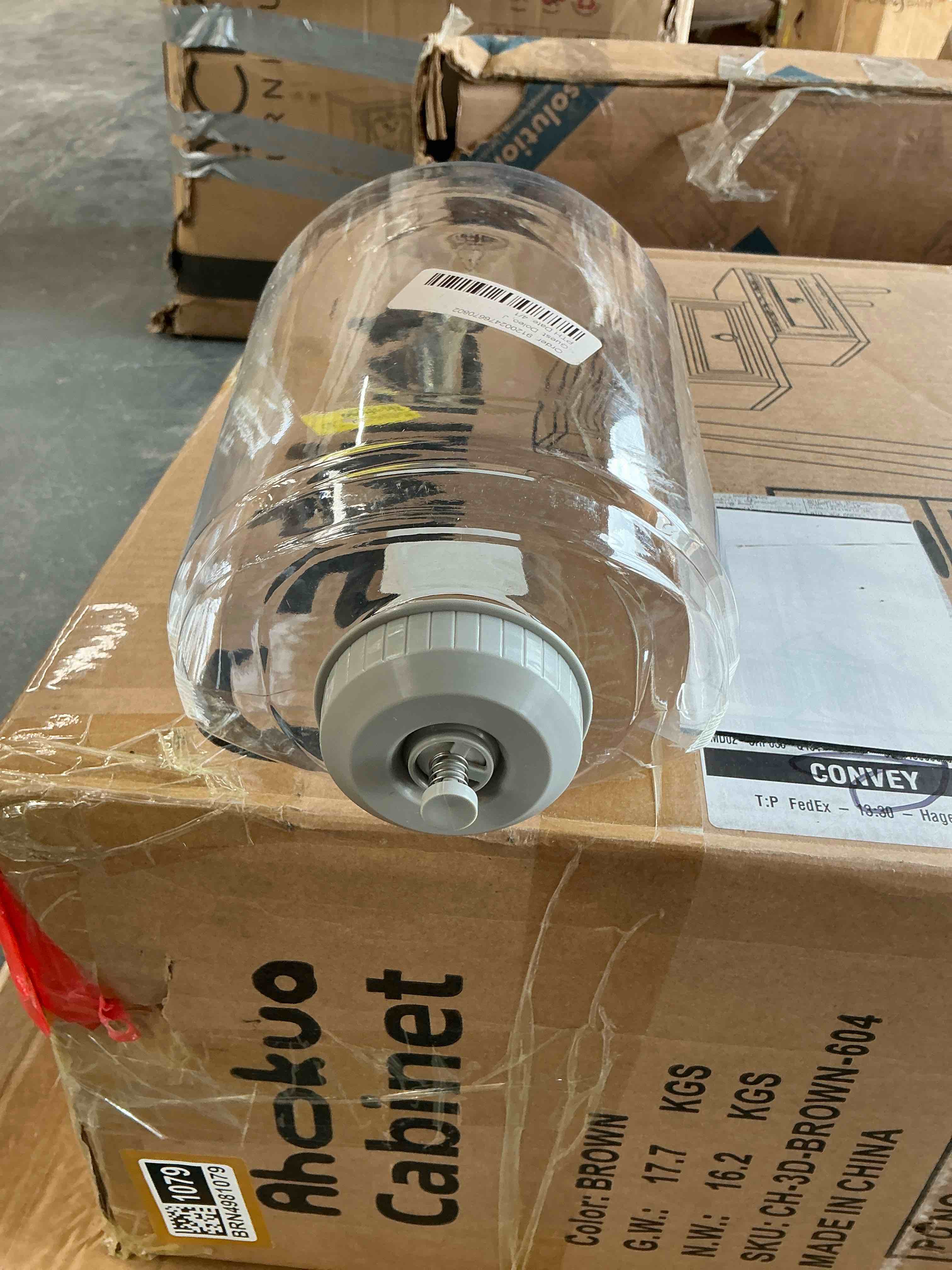 Condition photo showing Good Condition for replacement bottle for pet water dispenser 
