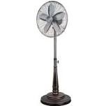 16 inch industrial pedestal fan oscillating standing adjust speeds for bedroom