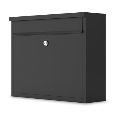 lockable wall mounted mailbox