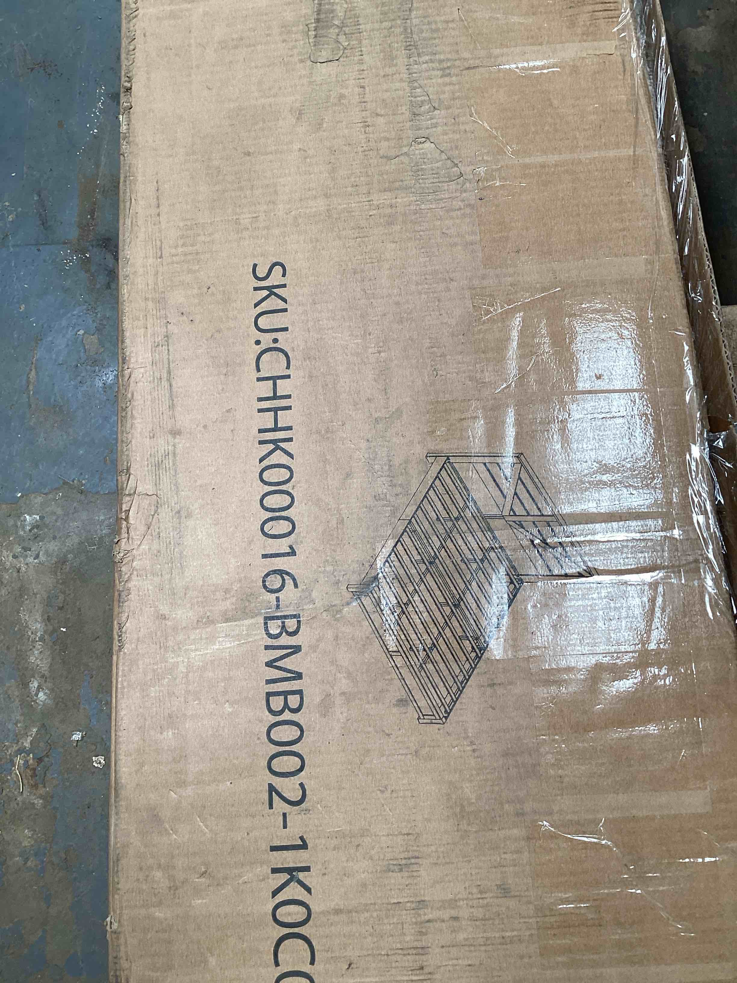 Platform bed frame Full dark 
