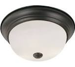 Project Source 13in Round Flushmount Lights