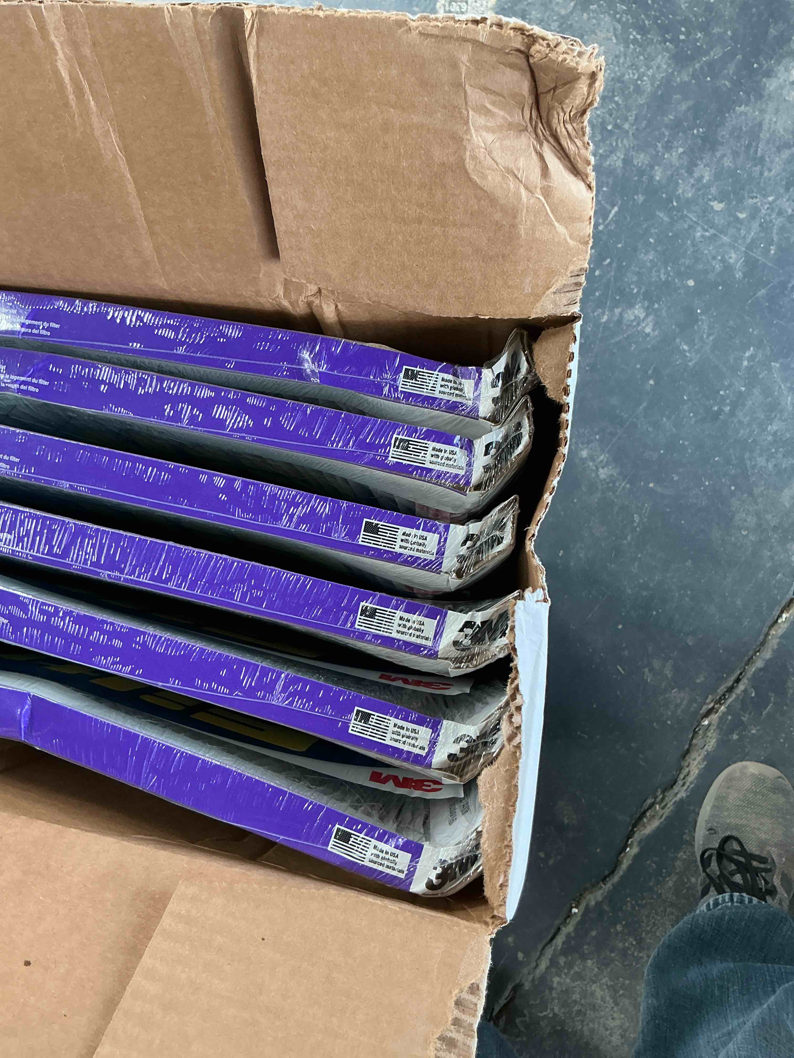 Condition photo showing Good Condition for filtrete air filters 20 x 30 x 1 1500mpr 6pk