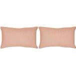 Peach colored pillows