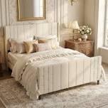 upholstered bed