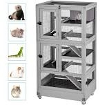 Grey wood small animal habitat