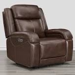brown recliner