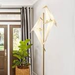69 '' High 2 Birds Floor Lamp, Paper Crane Floor Lamp Fixtures