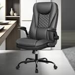 loriece ergonomic executive chair with flip-up armrests