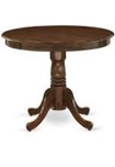 Nantucket 36" Solid Wood Pedestal Dining Table