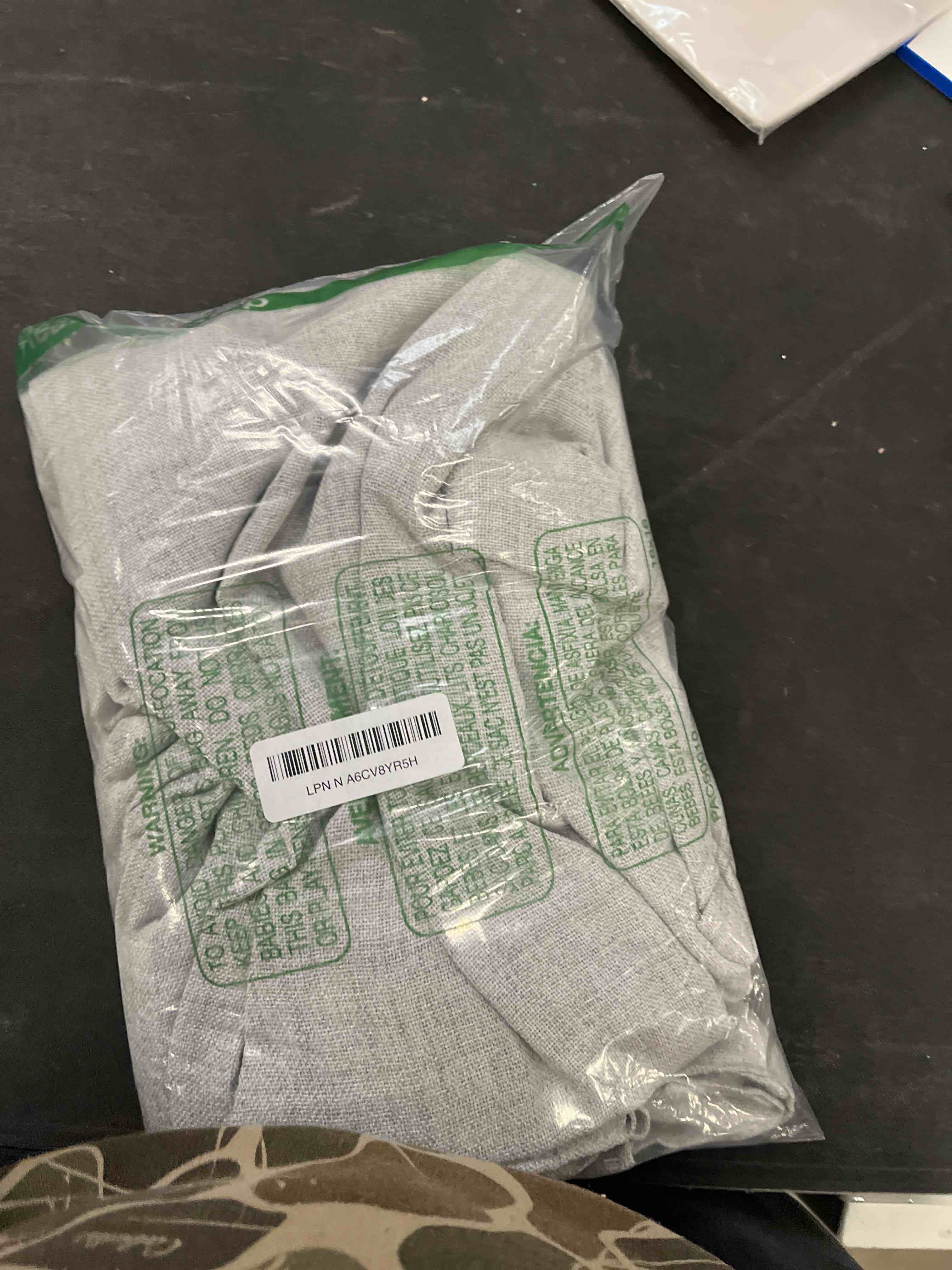 Condition photo showing Good Condition for YoungsTex Light Grey Linen Semi Sheer Curtains 84 Inch Length for Living Room 2 Panels Set, Light Fi