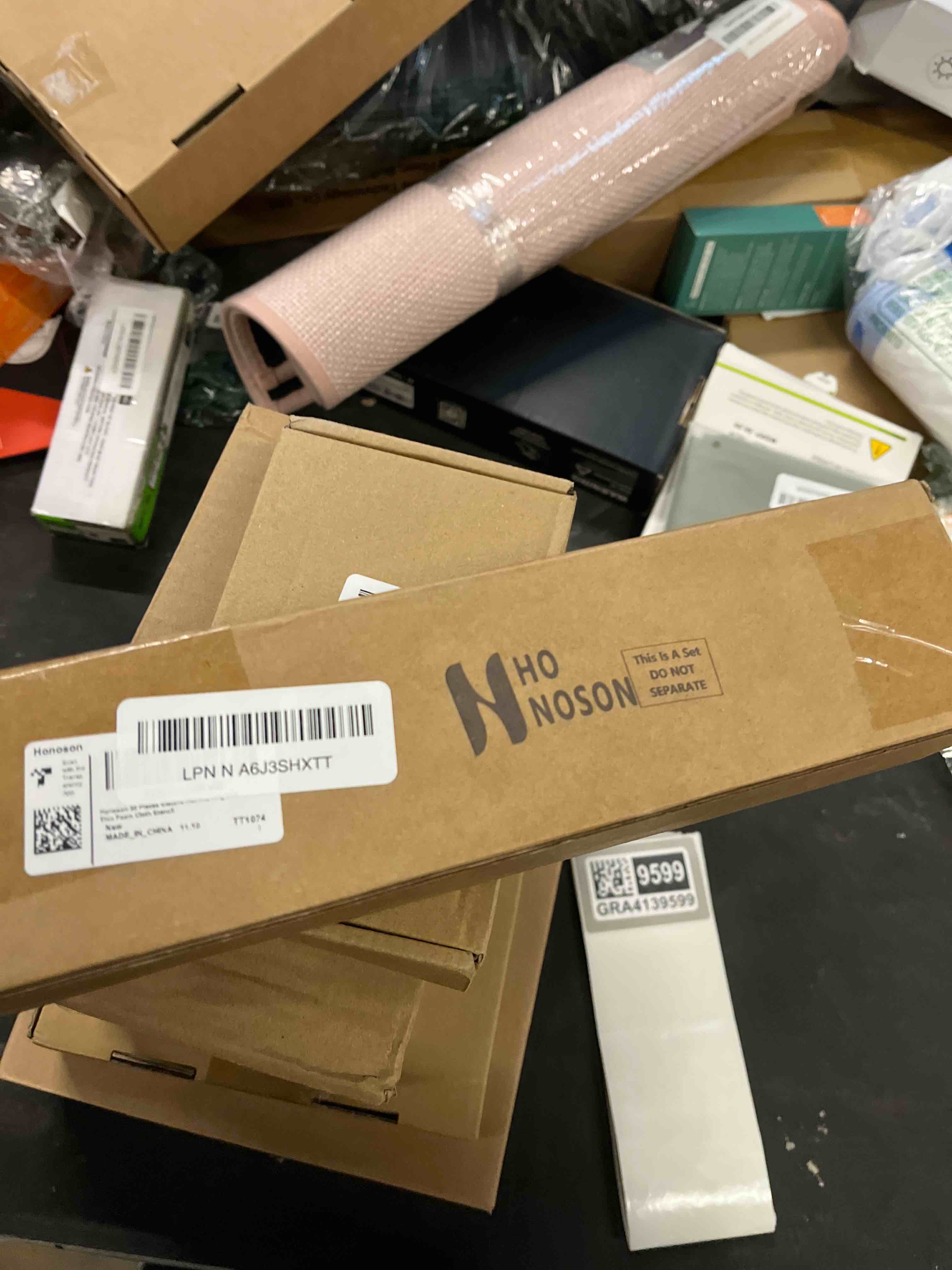 Condition photo showing Good Condition for Honoson 30 Pieces Electric Hot Knife Cutter Tool, 20 Pieces Blades, 3 Blade Holders, 2 Pyrography Blades, Metal Stand Hot Carving Knife for Cutting Carving Soft Thin Foam Cloth Stencil