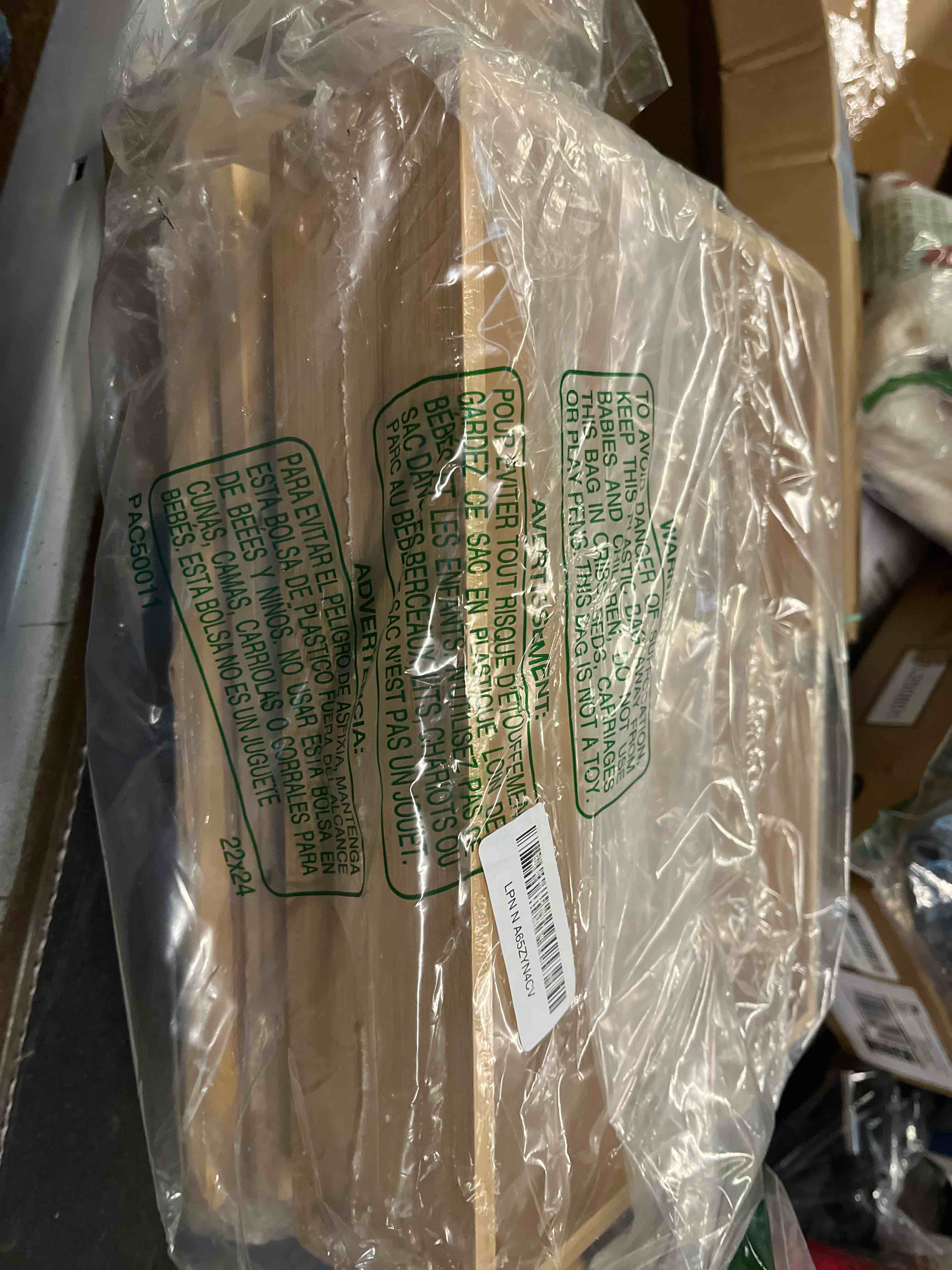 Condition photo showing Good Condition for KKTONER 5-Tier Bamboo Desk Organizer with Drawer Tabletop File Organizer Document Holder with Shelf Desktop Cabinet for Home Office School Supplies (Natural)