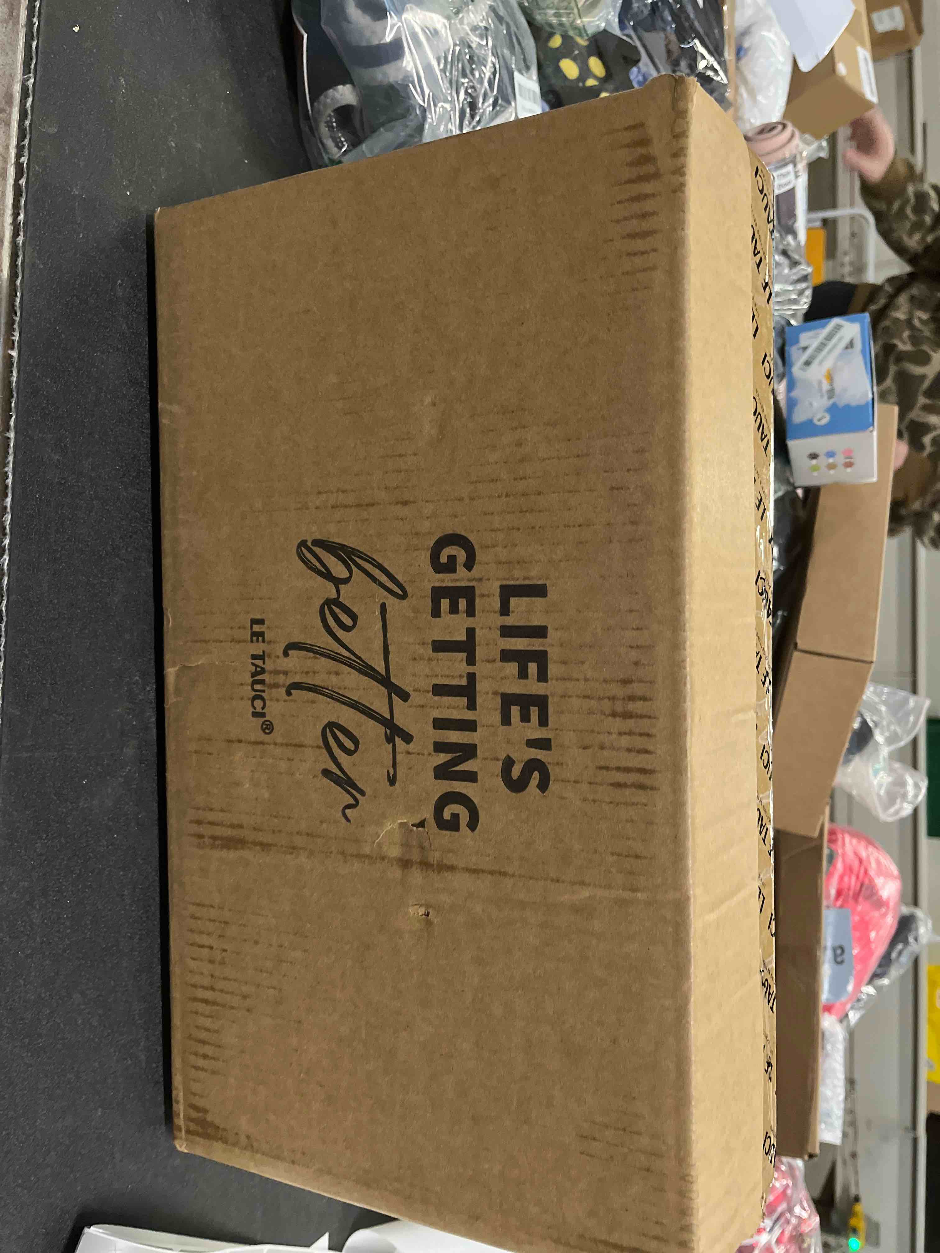 Condition photo showing Good Condition for LE TAUCI Pasta Bowls 45 oz, Salad Bowls Set for Serving Soup, Pasta, Noodle, Dinner, Large Kitchen Bowl Plates, Microwave Safe - 8.5 Inch, Set of 4, White White 45 ounces