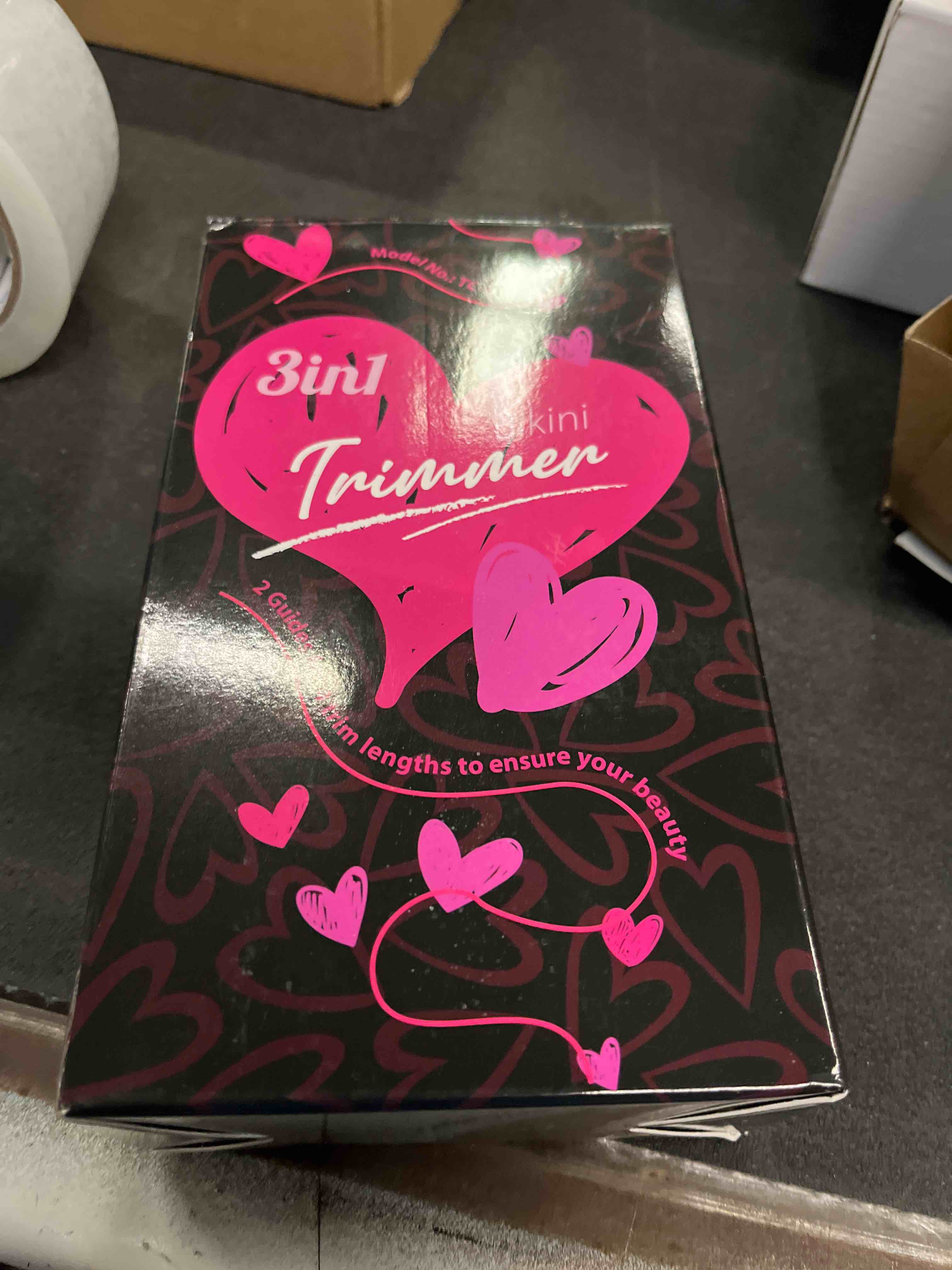 Condition photo showing Good Condition for Electric Razors for Women - IPX7 Waterproof Pubic Hair Remover for Shower & Travel, 3-in-1 Bikini Trimmer with Body/Round/Curved Heads, Hypoallergenic Foil & Ceramic Blades, Self-Care Gifts for Her Hot Pink