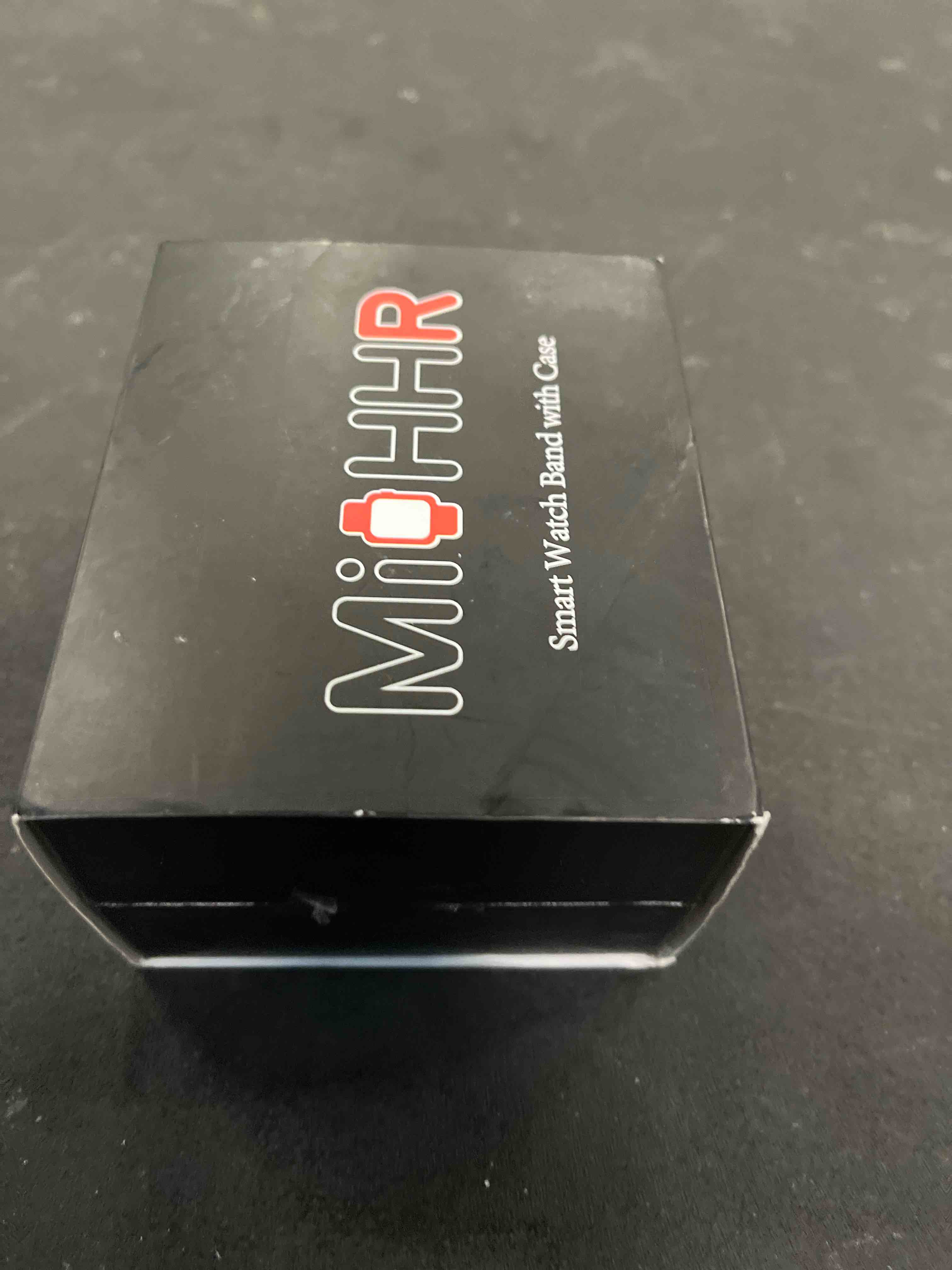 Condition photo showing Good Condition for MioHHR Stainless Steel Band and Case Compatible with Apple Watch Band 44mm 42mm (Series 3/2/1), Men Metal Protective Bumper Cover for iWatch Series 6/5/4/3/2/1/SE/SE2/SE3, Silver