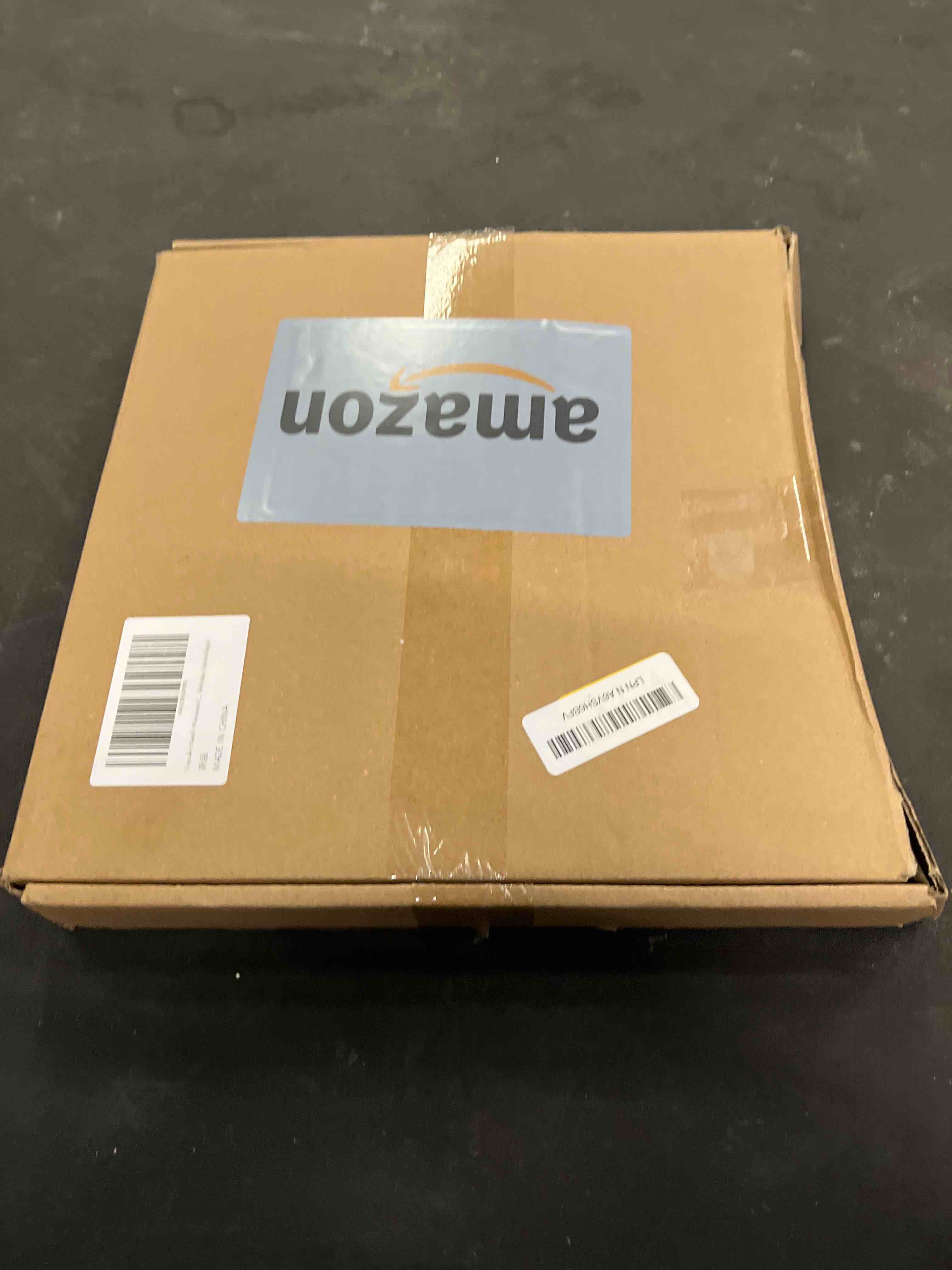 Condition photo showing Good Condition for Cupcake Stand – Premium Holder Acrylic Tower Display Cady Bar Party Décor 4 Tier for Pastry + LED Light String Ideal Weddings, Birthday(Colorful light) Colorful 4 Tier Square