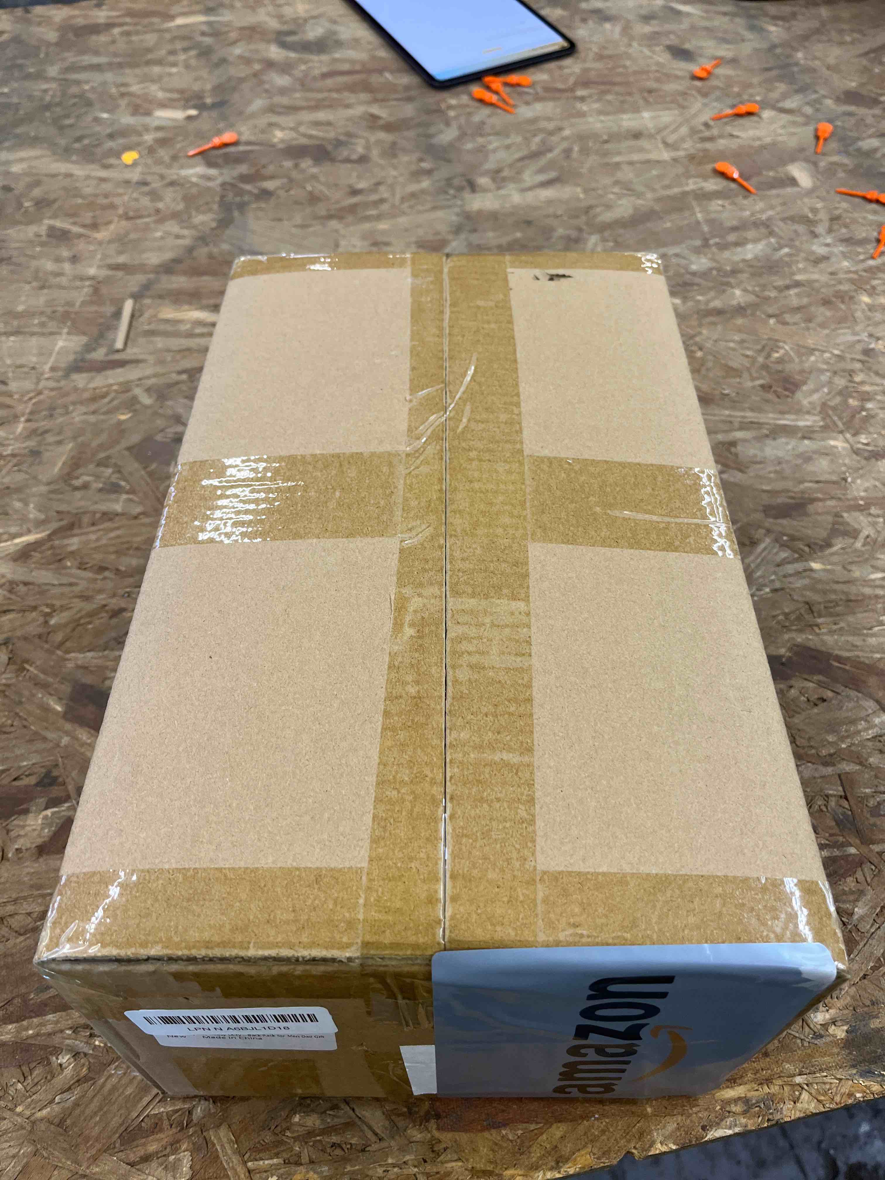 Tool Backpack, Heavy-Duty Tool Organizer Bag for Men Dad Gift, Water-Resistant Technician Tool Carri