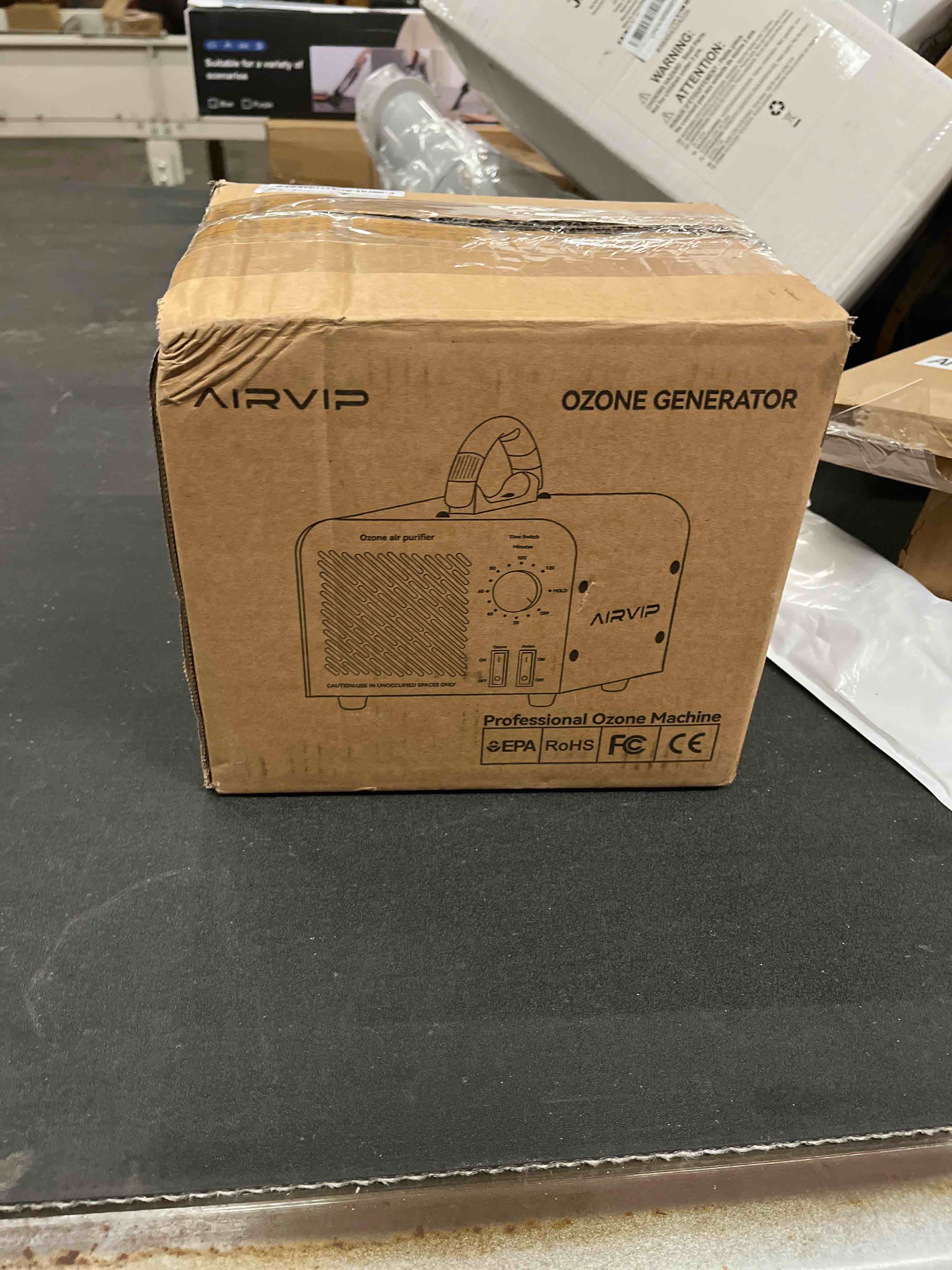 Condition photo showing Good Condition for 0zone Generator 120,000mg/h,0zone Machine for Car/Home/Smoke/Pet Odor, Covers up to 2,500 Sq. Ft.(Black) 120,000mg/h Black