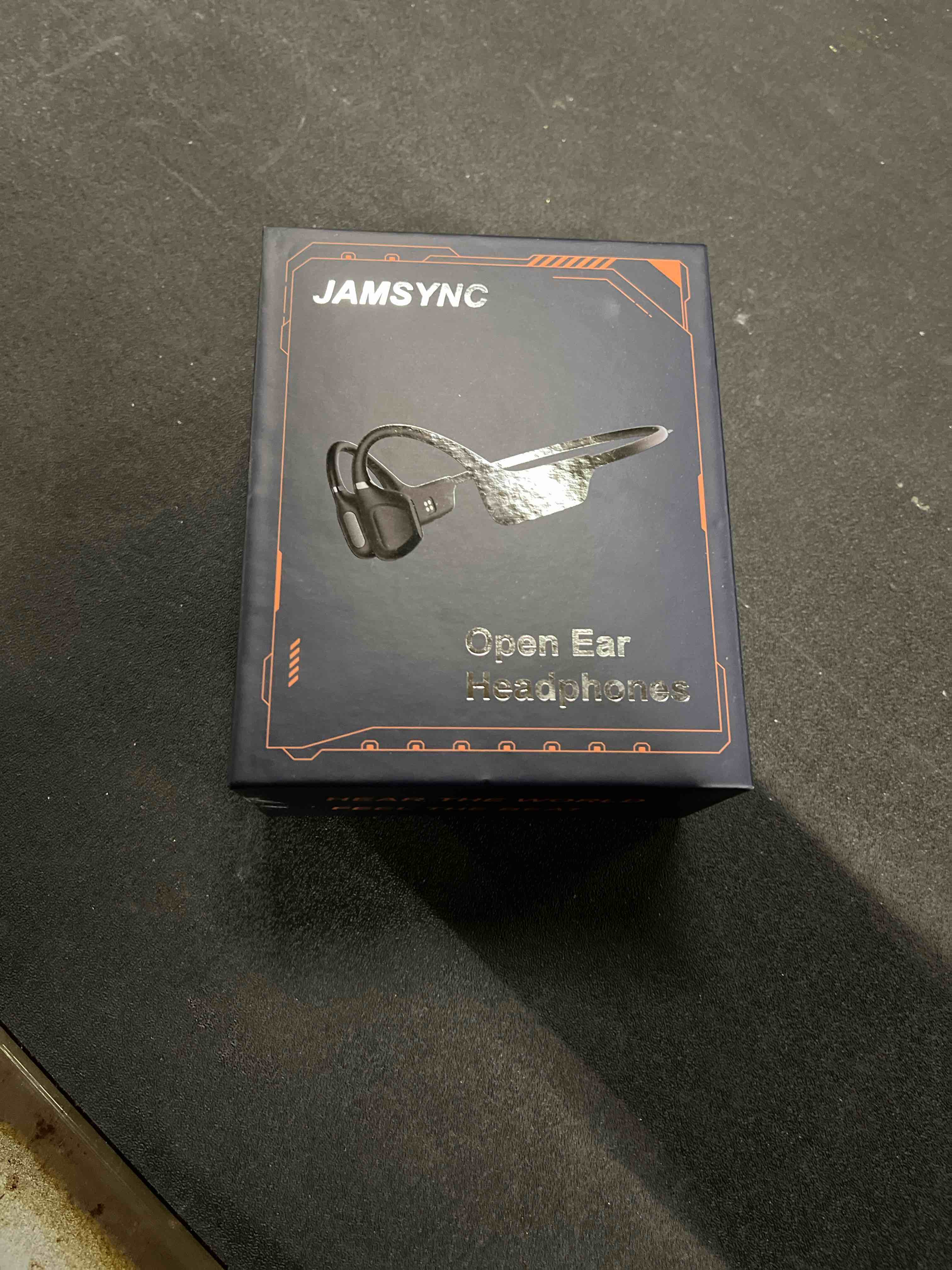 Condition photo showing Good Condition for Open Ear Headphones, Running Headphones Bluetooth 5.4 with Built-in Mic, Bluetooth Headphone 14H Battery & IPX5 Waterproof, Sports Headphones for Running, Cycling, Walking Black