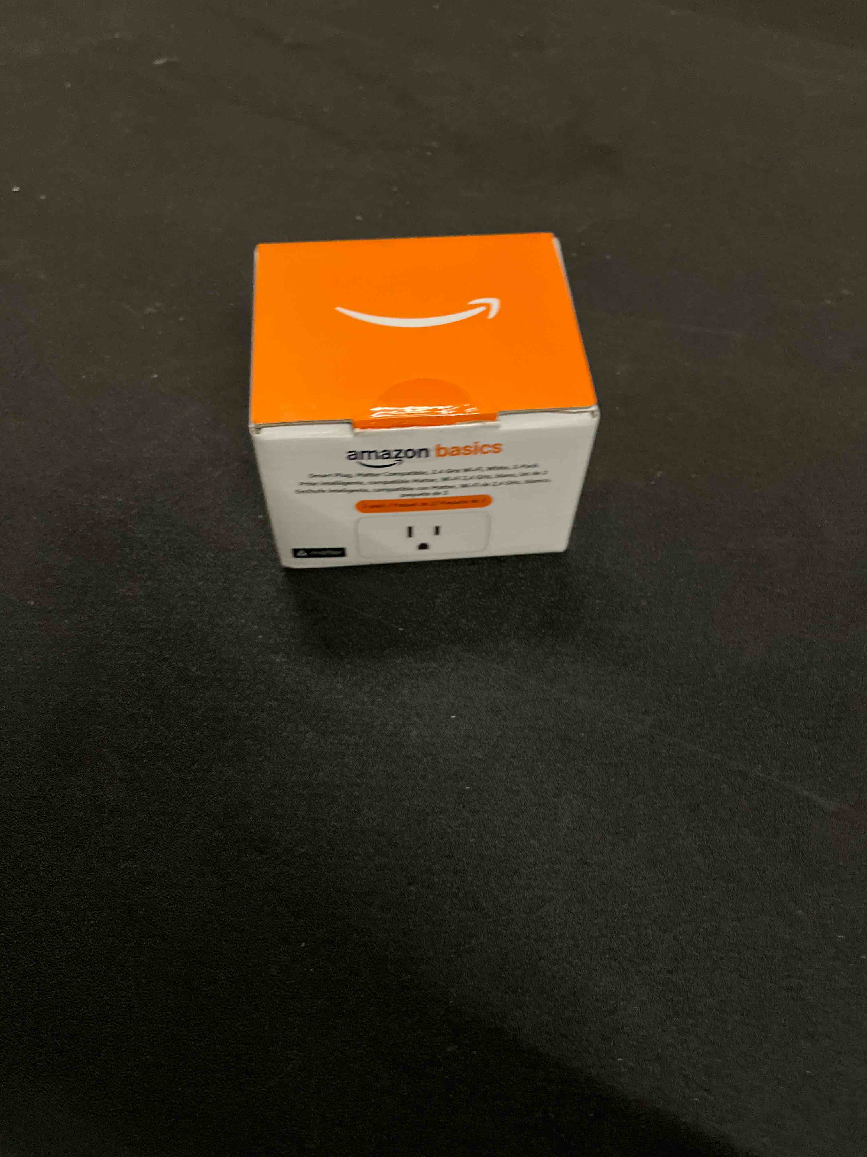 Condition photo showing Good Condition for Amazon Basics Smart Plug, Matter Compatible, Compatible with Amazon Alexa, Google Home, Apple HomeKit, Matter Hub Required, 2.4 GHz Wi-Fi only, White, X-Pack 2-Pack