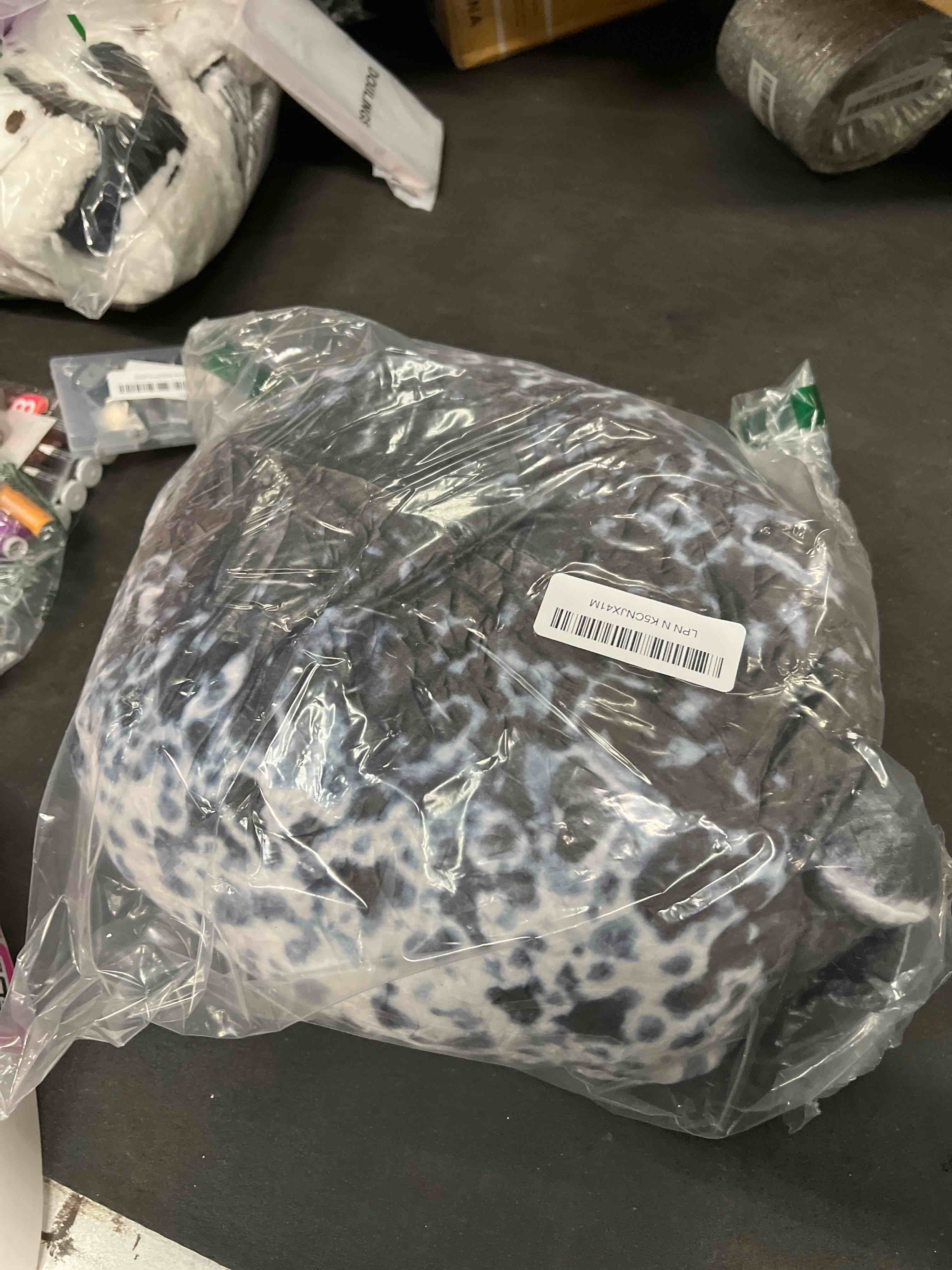 Condition photo showing As Is for MerryXD Chubby Blob Seal Pillow,Stuffed Cotton Plush Animal Toy Cute Ocean Medium(17.6 in) Grey Medium