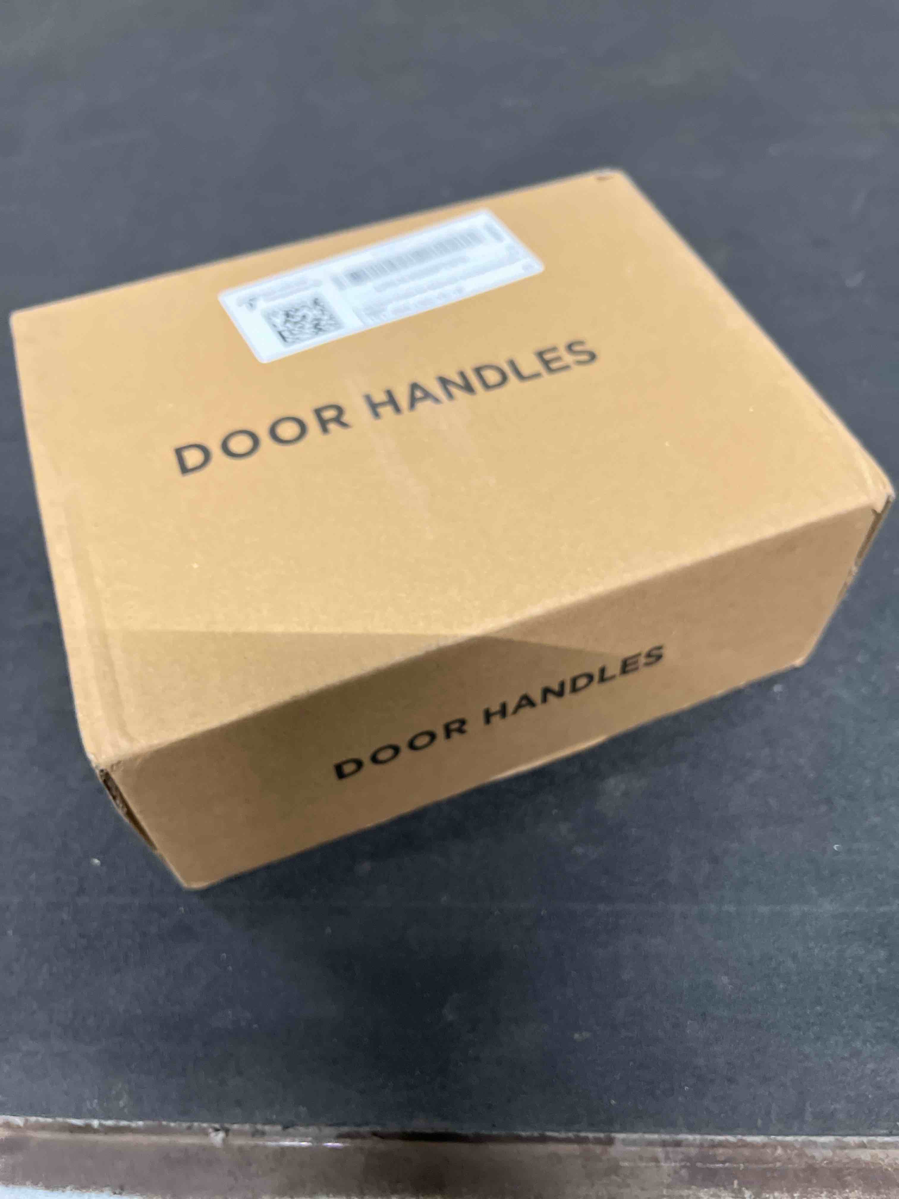 Condition photo showing As Is for 1 Pack Gold Door Knobs Privacy Door Knob Satin Brass Door Knob Interior Brushed Gold Door Knobs for Bedroom and Bathroom,Zinc Alloy Privacy Satin Brass 1