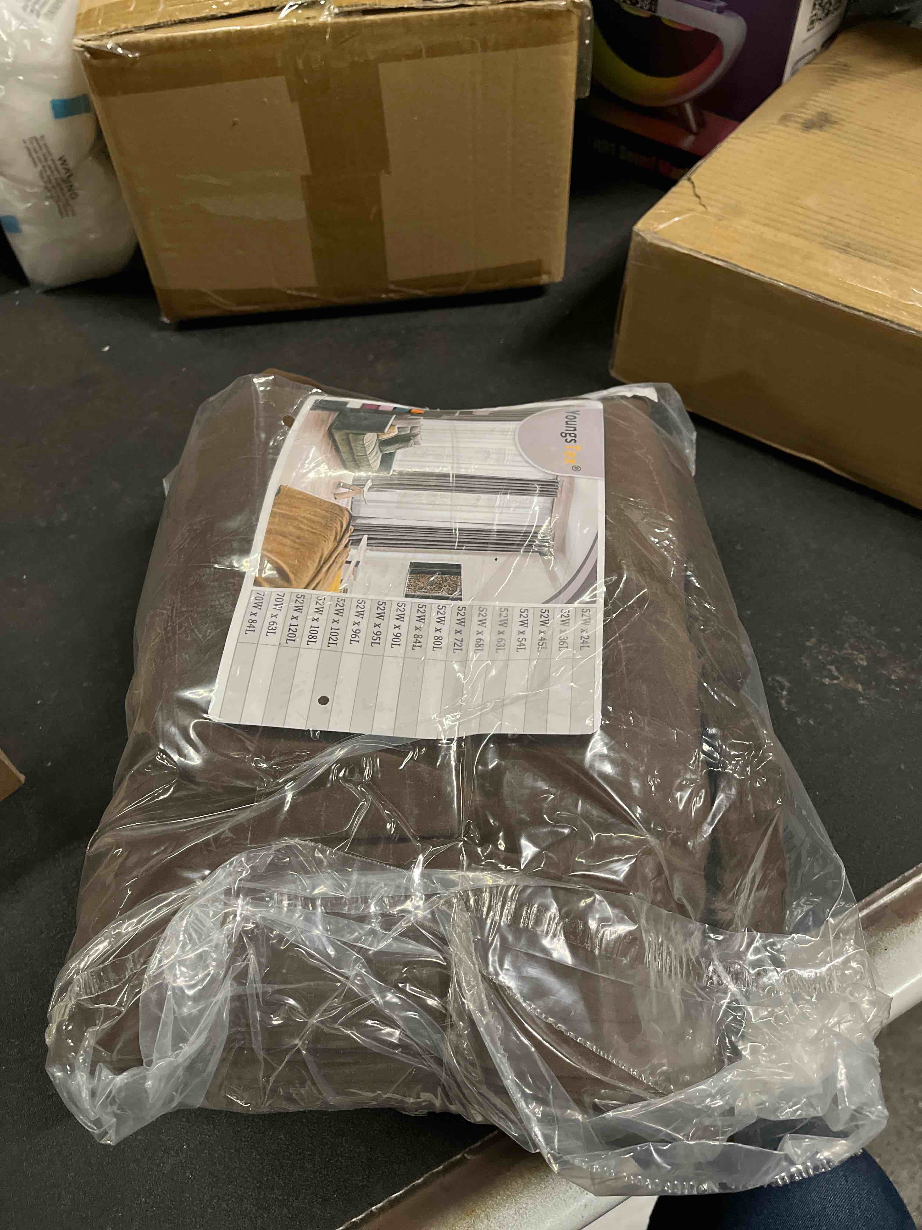 Condition photo showing Good Condition for YoungsTex Extra Long Velvet Curtains 102 Inch Length for Living Room, Grommet Luxury Privacy Off White Drapes Room Darkening Elegant Super Soft for Bedroom, 2 Panels, 52 X 102 Inch 52"W x 102"L (Pack of 2) Off White