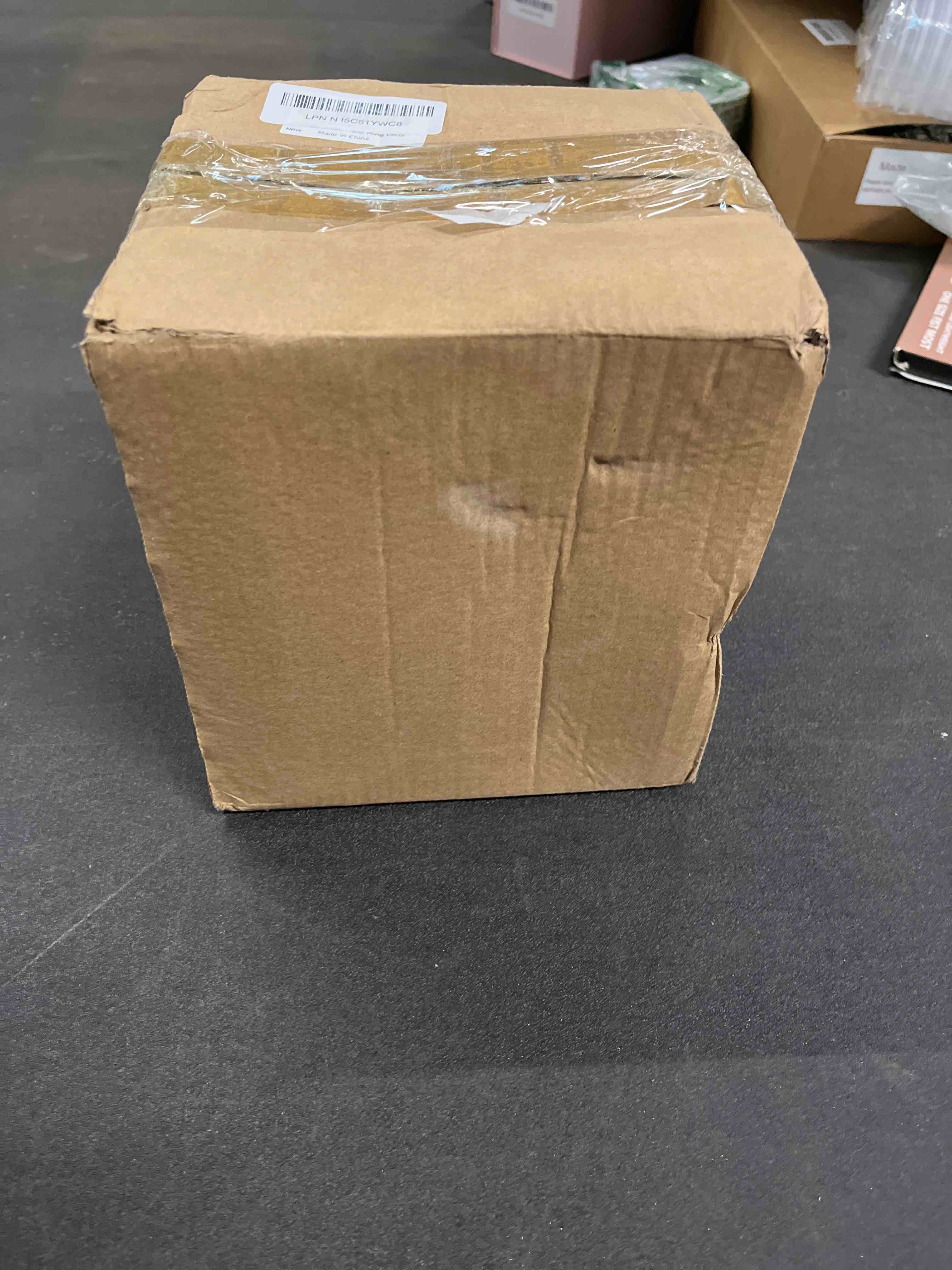 Condition photo showing Good Condition for Christmas Decorations Lighted Gift Boxes, Set of 4 Light Up Present Boxes, 80 LED Plug in Lighted Xmas Boxes for Outdoor Indoor Christmas Tree, Yard, Home Decor 4 Tinsel and Red Ribbon
