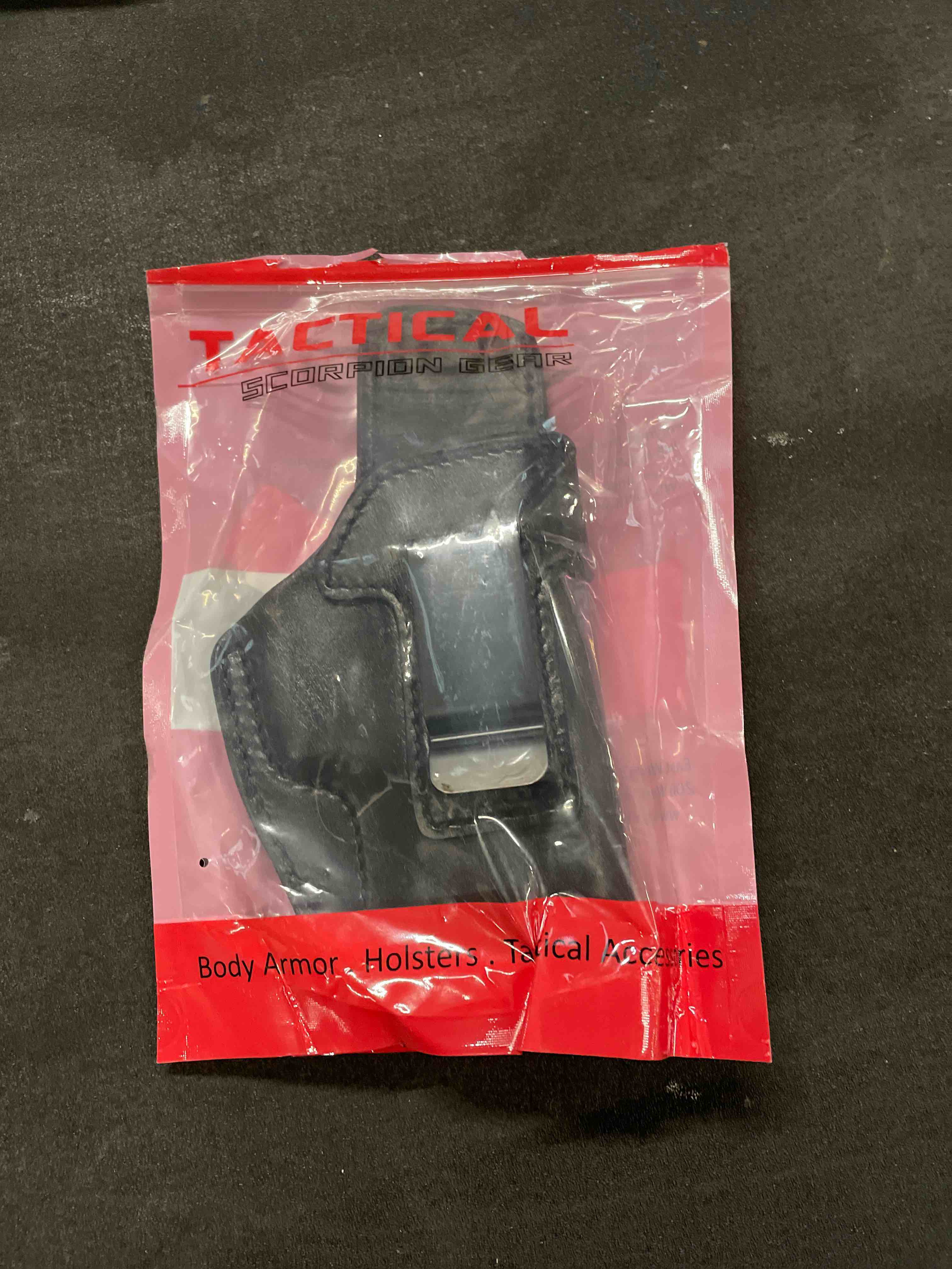 Condition photo showing Good Condition for Tactical Scorpion Gear Full Grain Leather IWB Concealment Conceal Carry Gun Holster fits: Sig Sauer P2022, P320 Compact and Carry, Springfield XD 40, 9 and 45