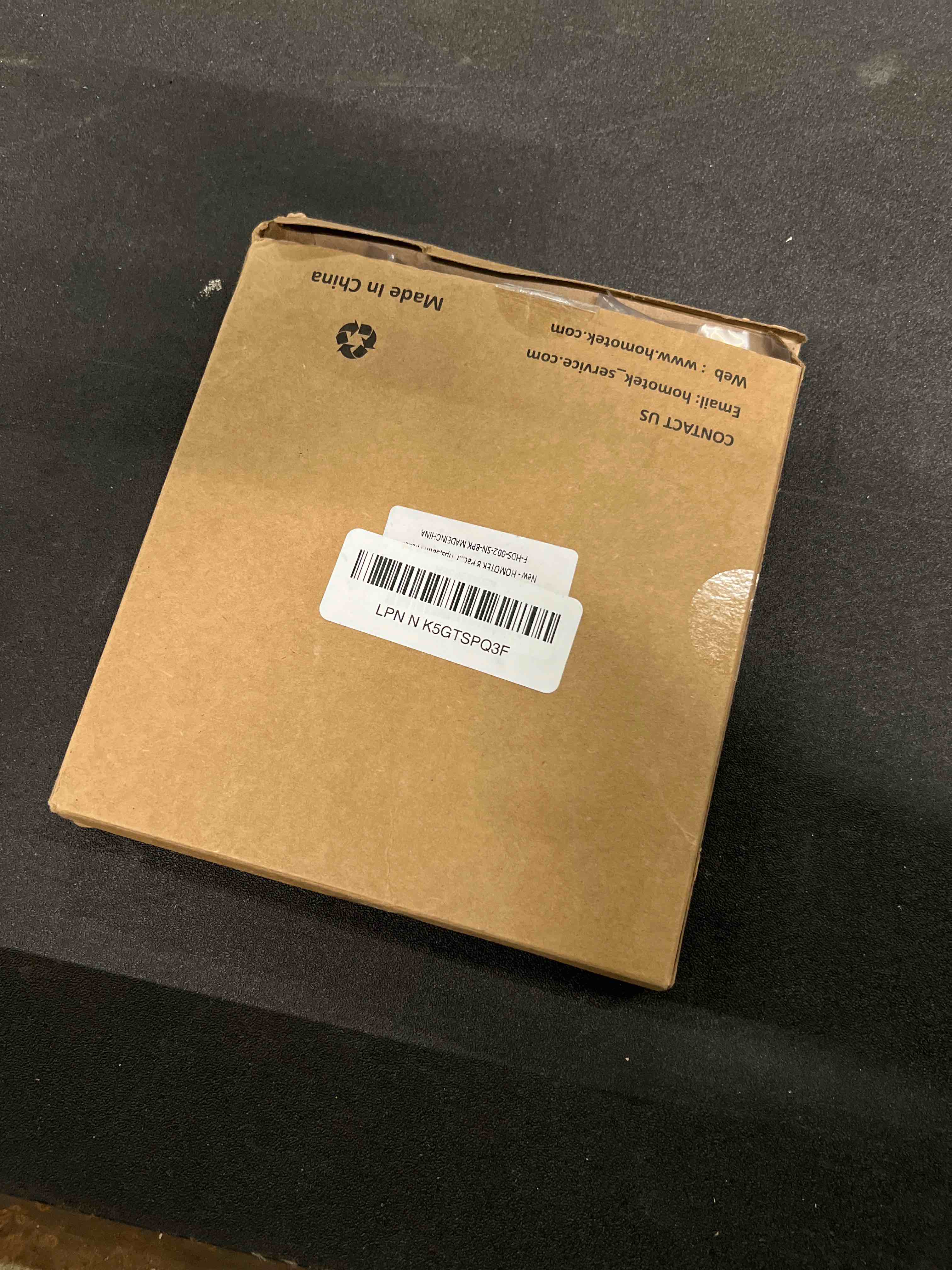 Condition photo showing As Is for HOMOTEK 8 Pack Hinge Pin Door Stoppers - Adjustable Heavy Duty Doorstops for Top of Door with White Rubber Bumper Tips, Satin Nickel 8 Pack Satin Nickel