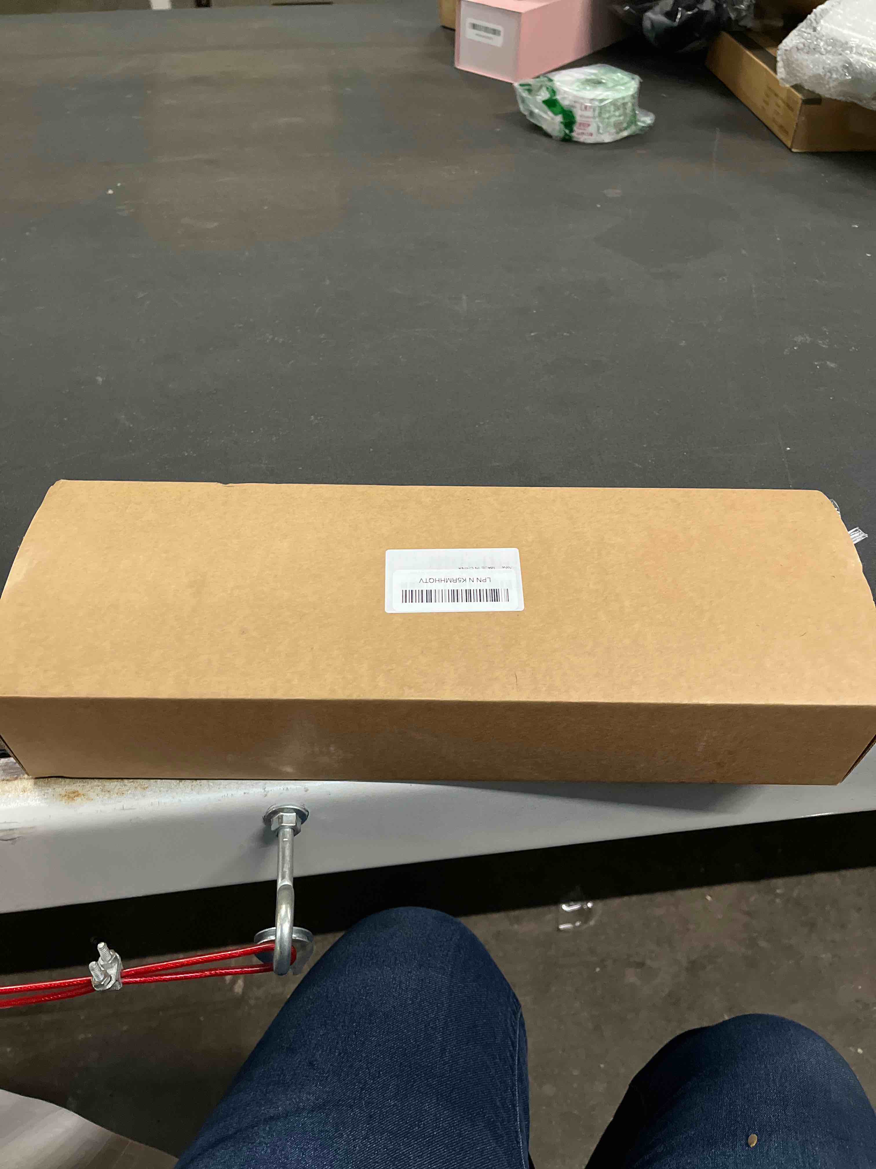 Condition photo showing Good Condition for Zeerobee Curtain Rods for Windows 66 to 120, 1 Inch Industrial Wrap Around Curtain Rod, Indoor/Outdoor Room Divider Adjustable Drapery Pole, 66"-120", Antique Bronze 66" to 120" Antique Bronze