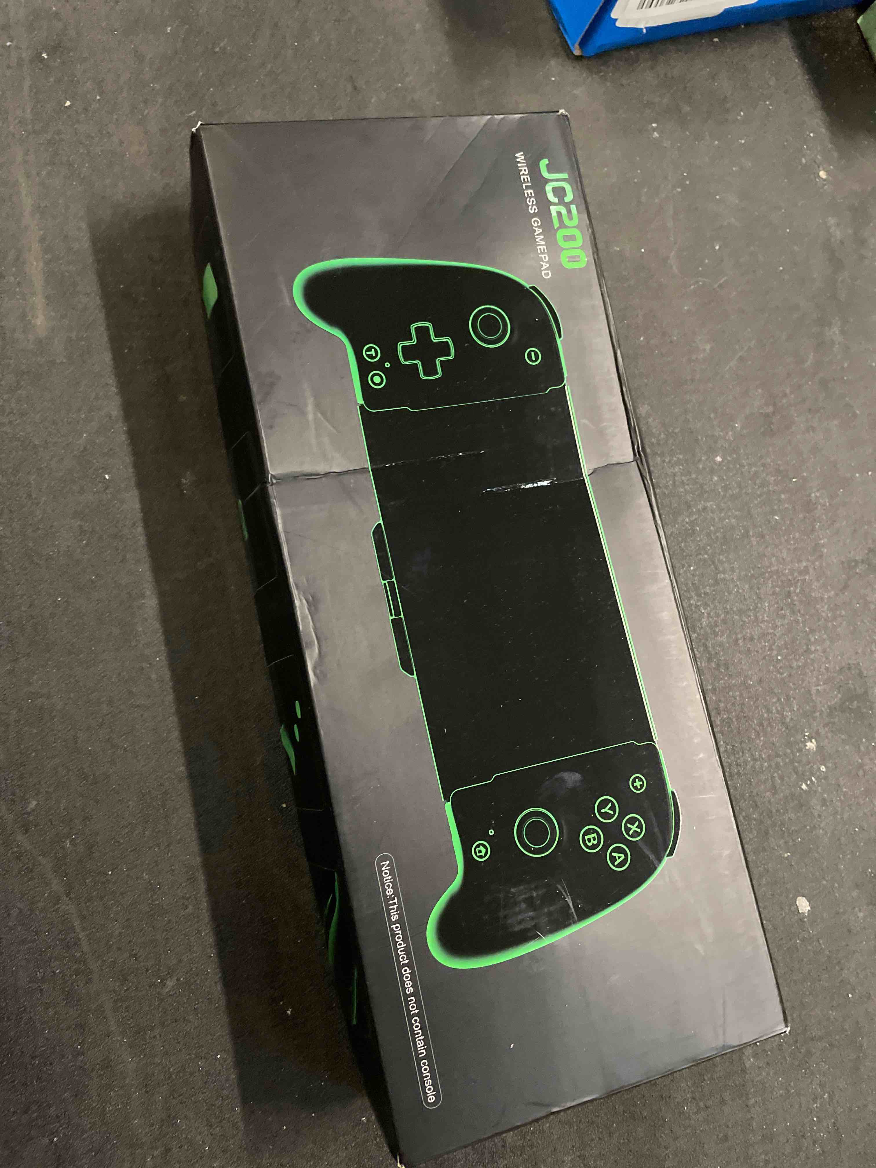 Condition photo showing Good Condition for Spican Switch Controllers for Nintendo Switch/Switch OLED, Hall Effect Switch Wireless Pro Controller One-Piece Joypad, Full-Size Handheld Mode Controller with 17 Colors Light/Battery/Turbo/Macro/4 Game Slot Switch 1 - 6.2"/7" Black-Lightning Pattern