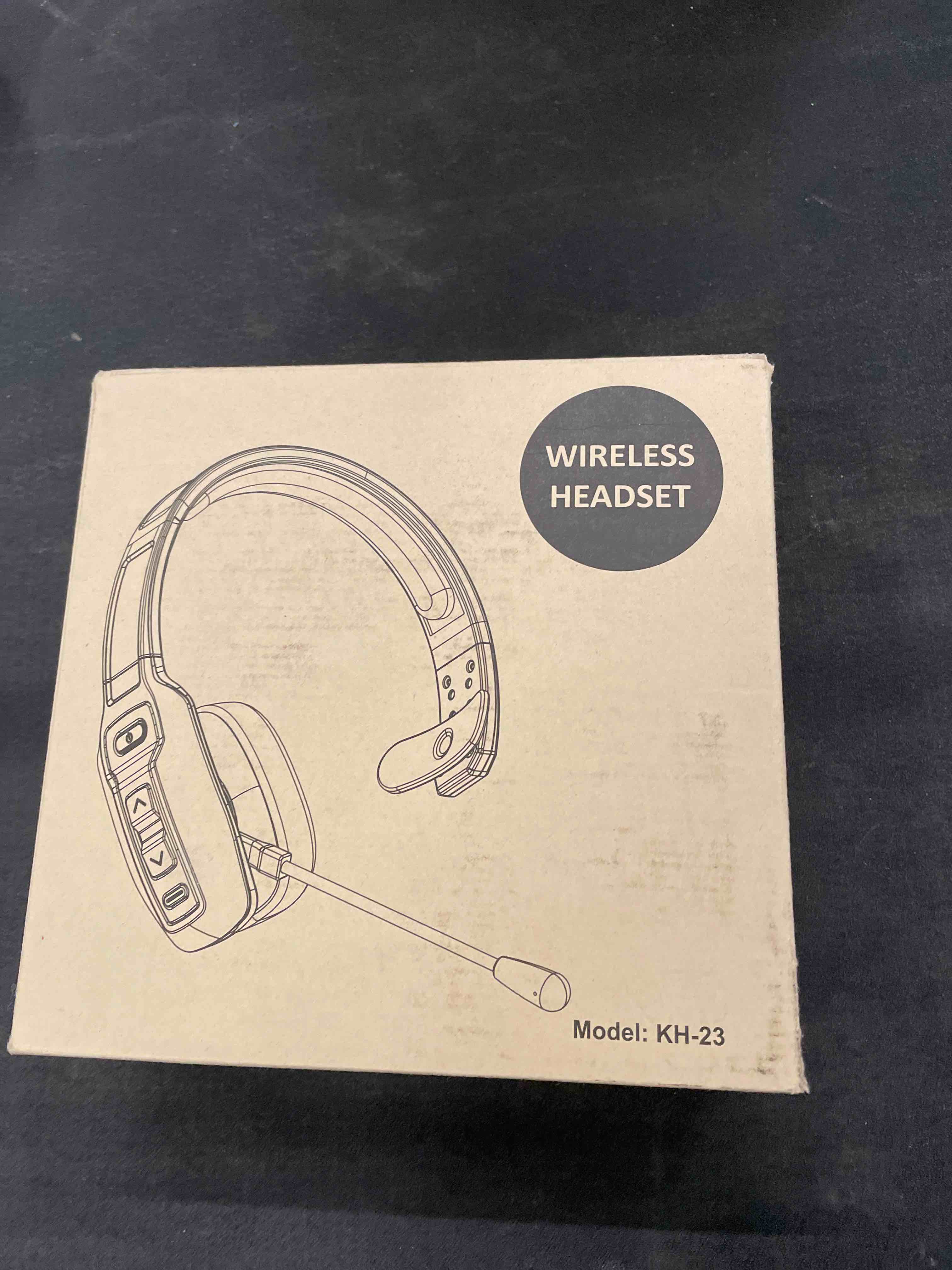 Condition photo showing Good Condition for Bluetooth Headset for Truck Drivers, Single Ear Wireless Headphones with Mic Noise Cancelling, Mute Button, Hands-Free, 60H Playtime for Call Center, Office, Cell Phone