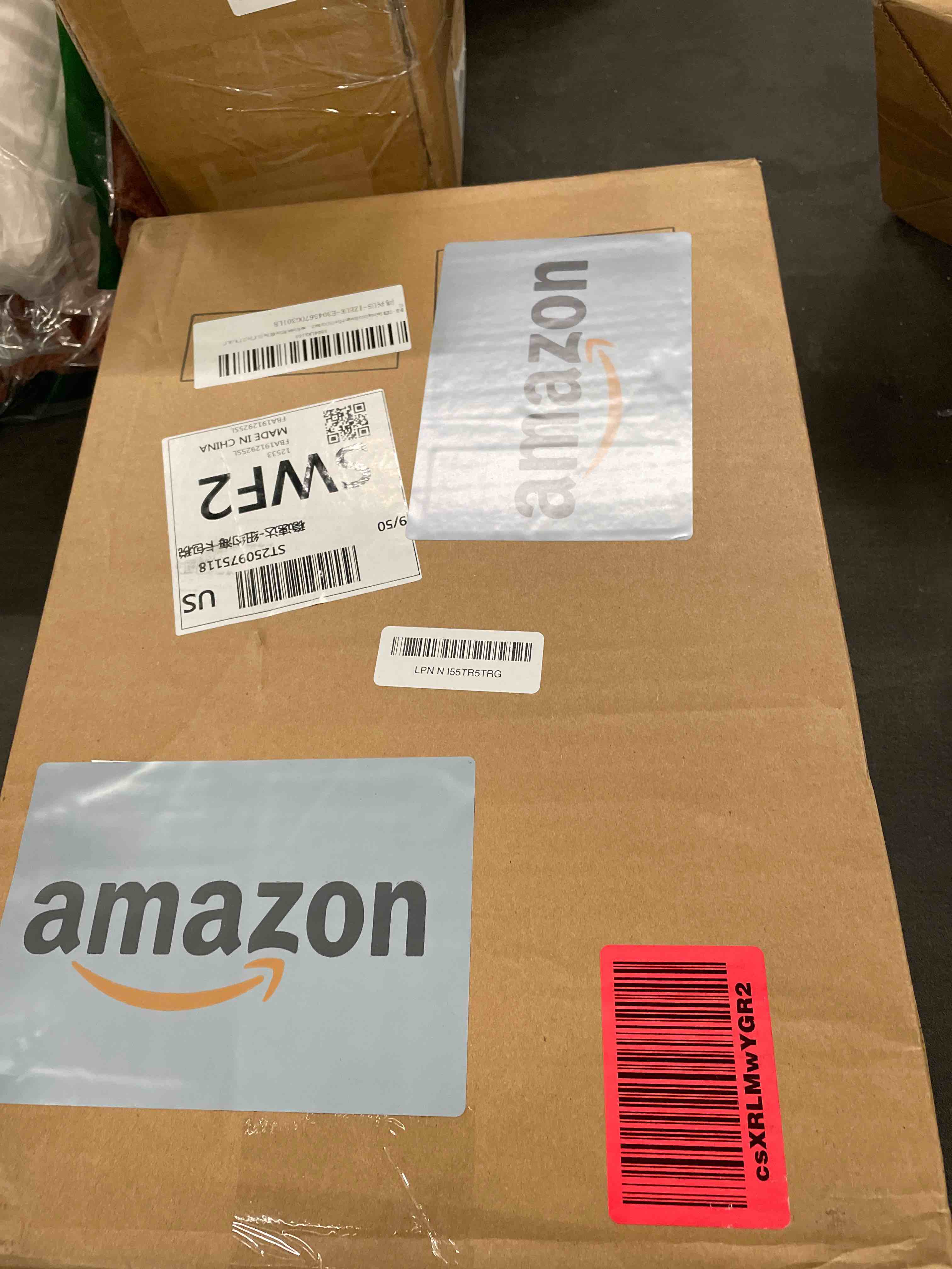 Condition photo showing Good Condition for IZEUK 3 Tier Shelf, Heavy Duty Steel Wire Shelving Unit for Home, Kitchen, Laundry Room Organization, Office Storage Rack (17.7" W x 11.8" D x 26.3" H, 450LBS, Grey) 3 Tier, 11.8" D x 17.7" W x 26.3" H Grey