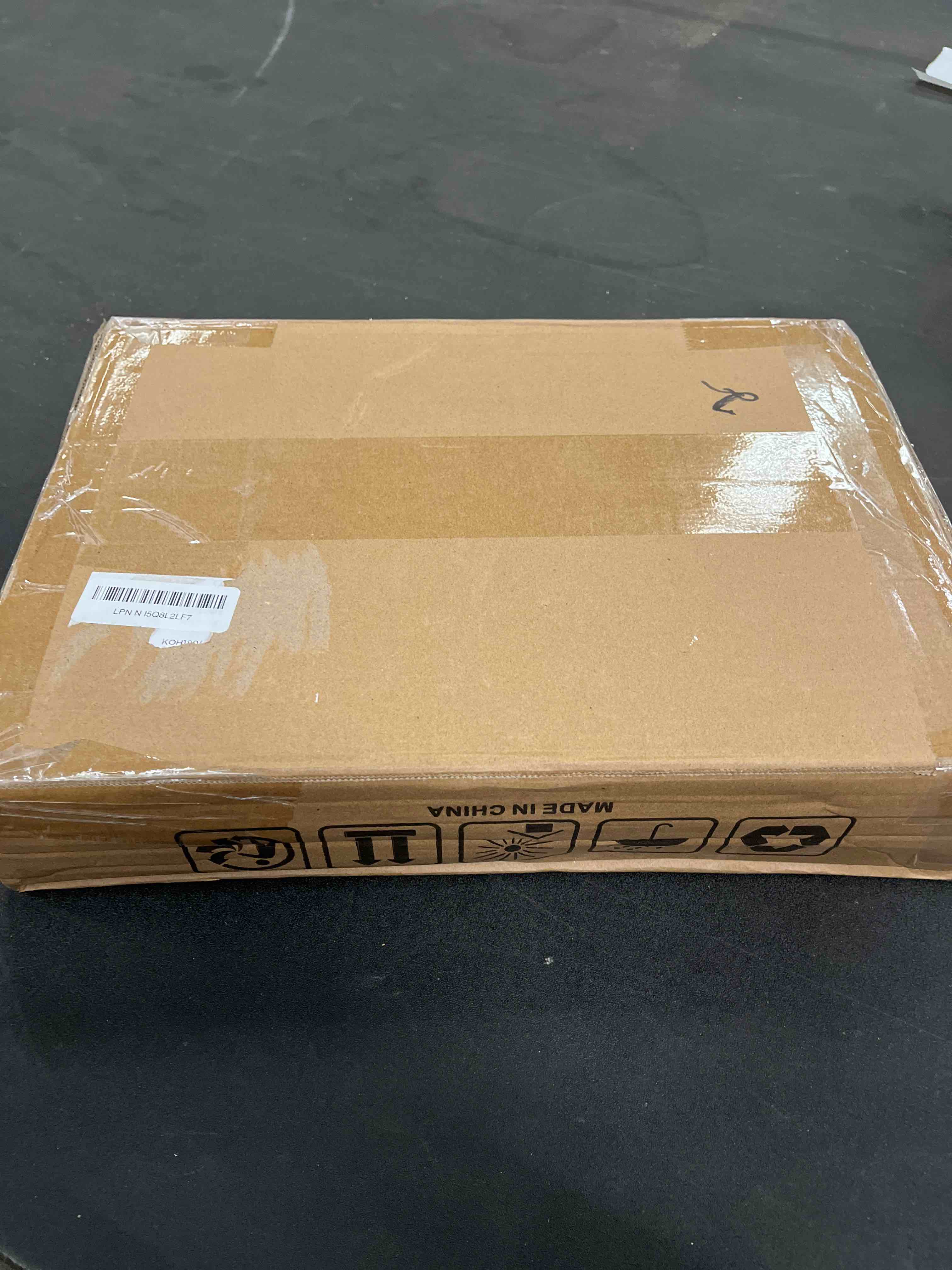 Condition photo showing Good Condition for HOMEKOKO Vintage Double Layer Large Bread Box for Kitchen Counter, Retro Design Wooden Large Capacity Bread Storage Bin (White)