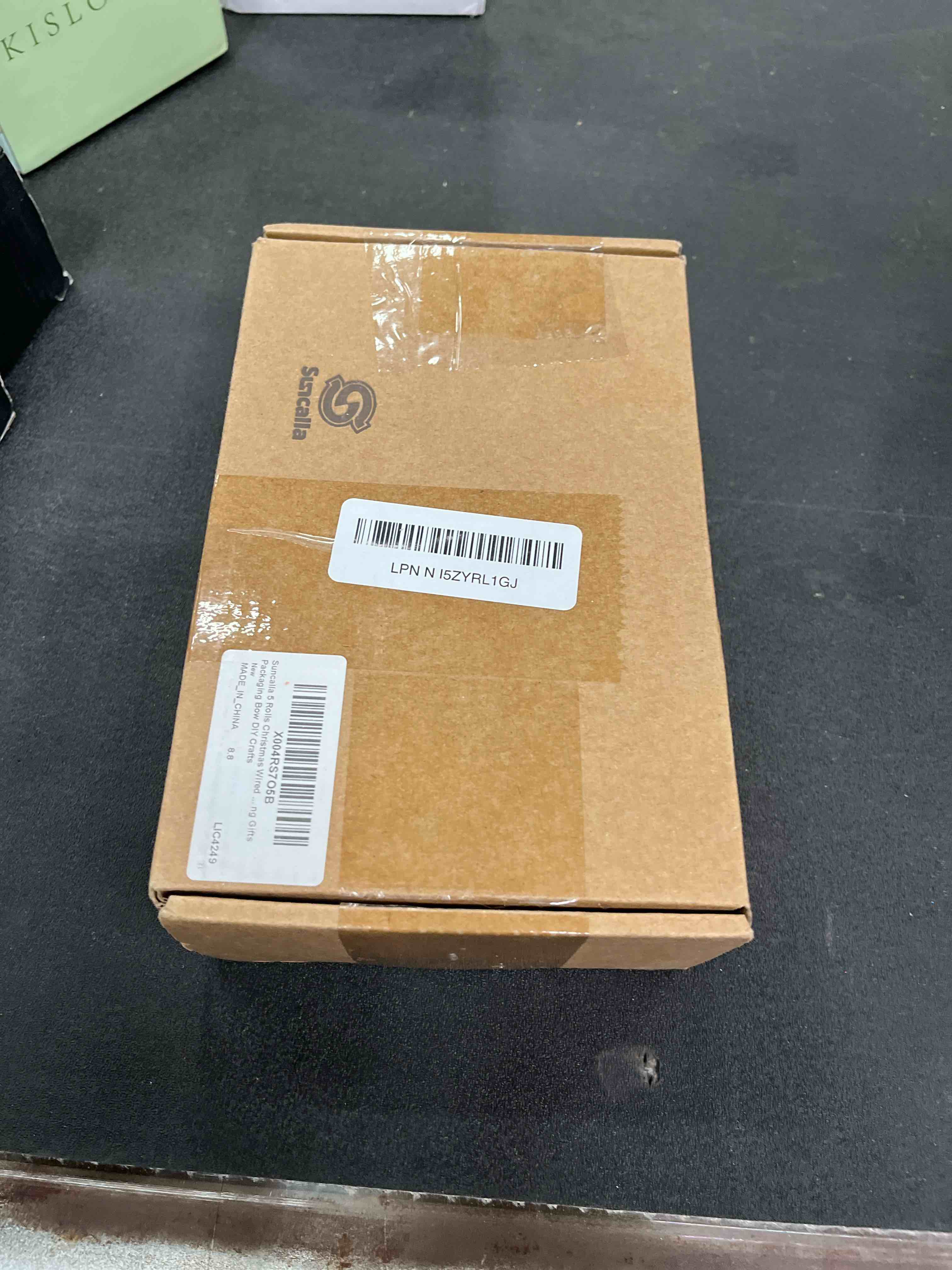 Condition photo showing Good Condition for Christmas Wired Ribbons 2.5 Inch, 5 Roll 30 Yards Nutcracker Snowflake Red Black White Christmas Ribbon Wired Edge to Shape for Xmas Tree Decorations Wedding Gifts Packaging Bow DIY Crafts