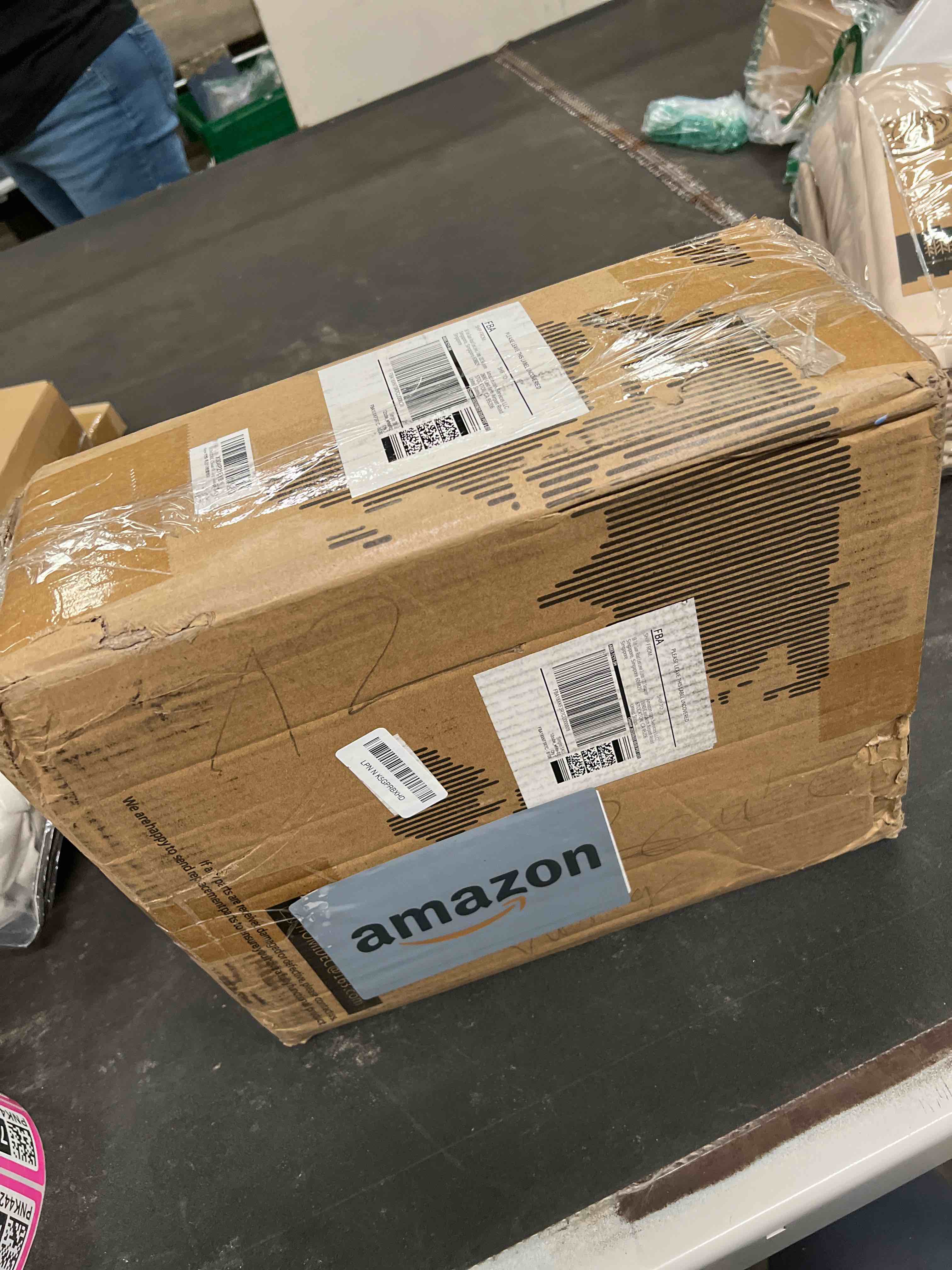 Condition photo showing As Is for HOMIDEC Closet Organizer, 12-Cube Closet Organizers and Storage, Portable Closet Shelves, Clothing Storage (White)