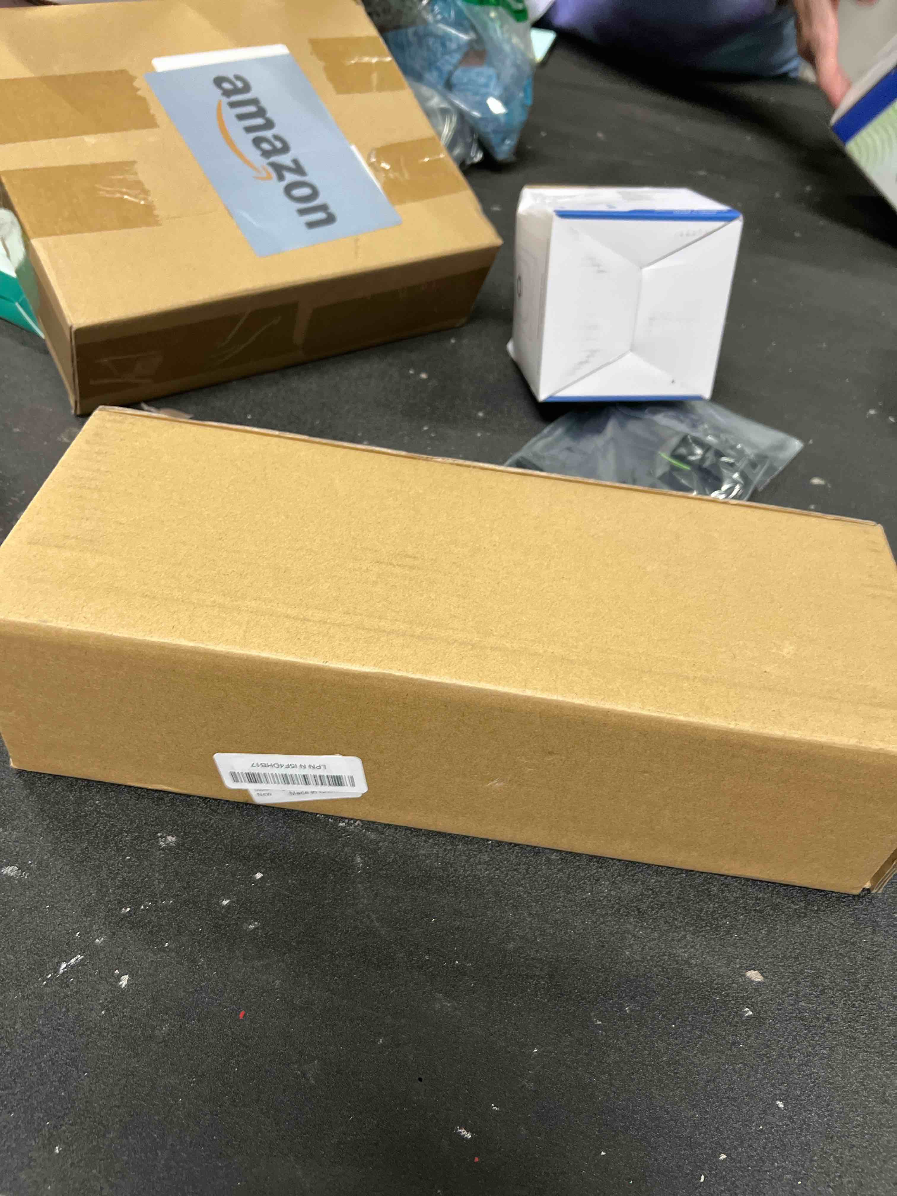 Condition photo showing As Is for Hinged ROM Elbow Brace, Adjustable Post-Op Splint Stabilizer for Post-Op, Surgery Recovery, Ligament and Tendon Repairs and Dislocation, Left Green Left