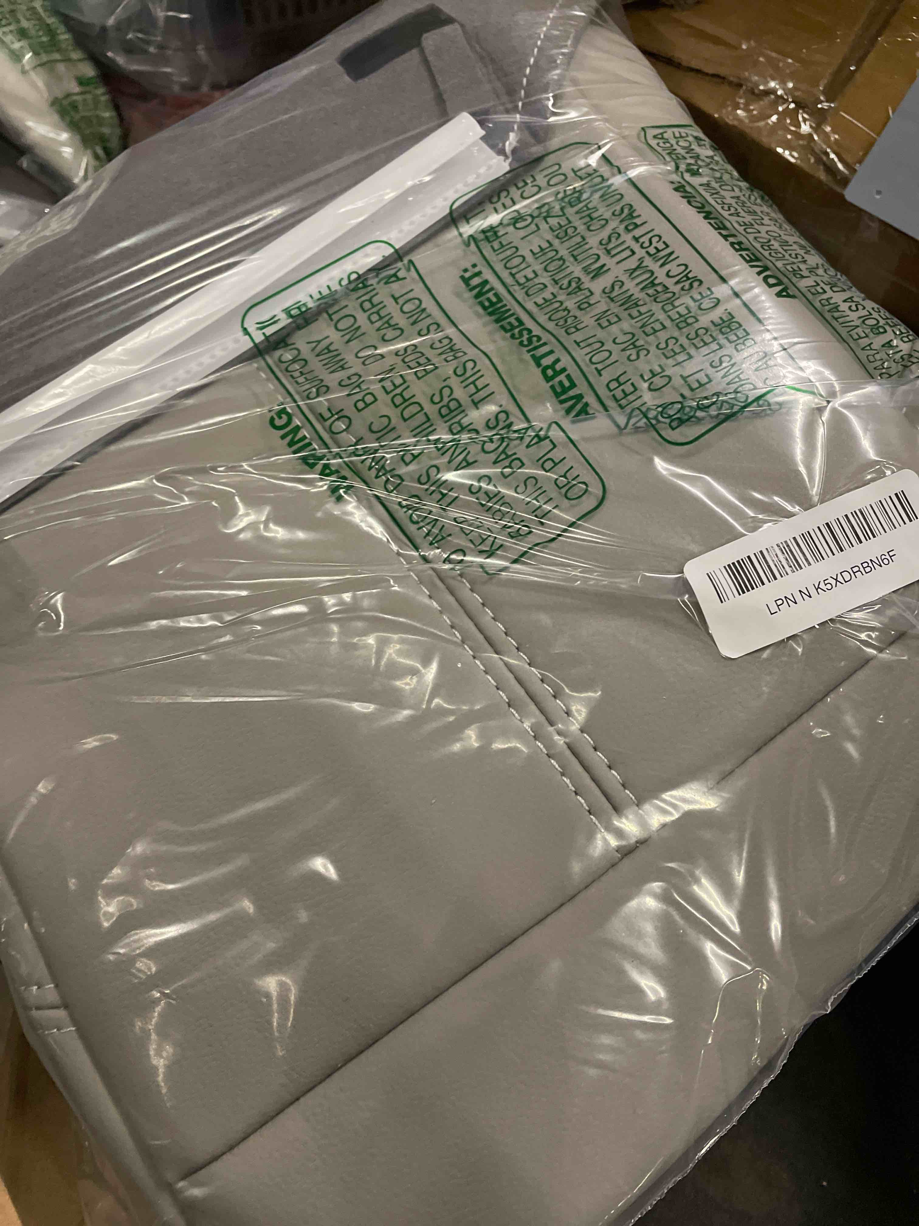 Condition photo showing Good Condition for GXARTS Light Gray #833 Driver or Passenger Side Top Lean Back Leather Seat Cover Replacement Fit for Chevy Silverado Tahoe Suburban Avalanche GMC Sierra Yukon 2007 2008 2009 2010 2012 2013 2014