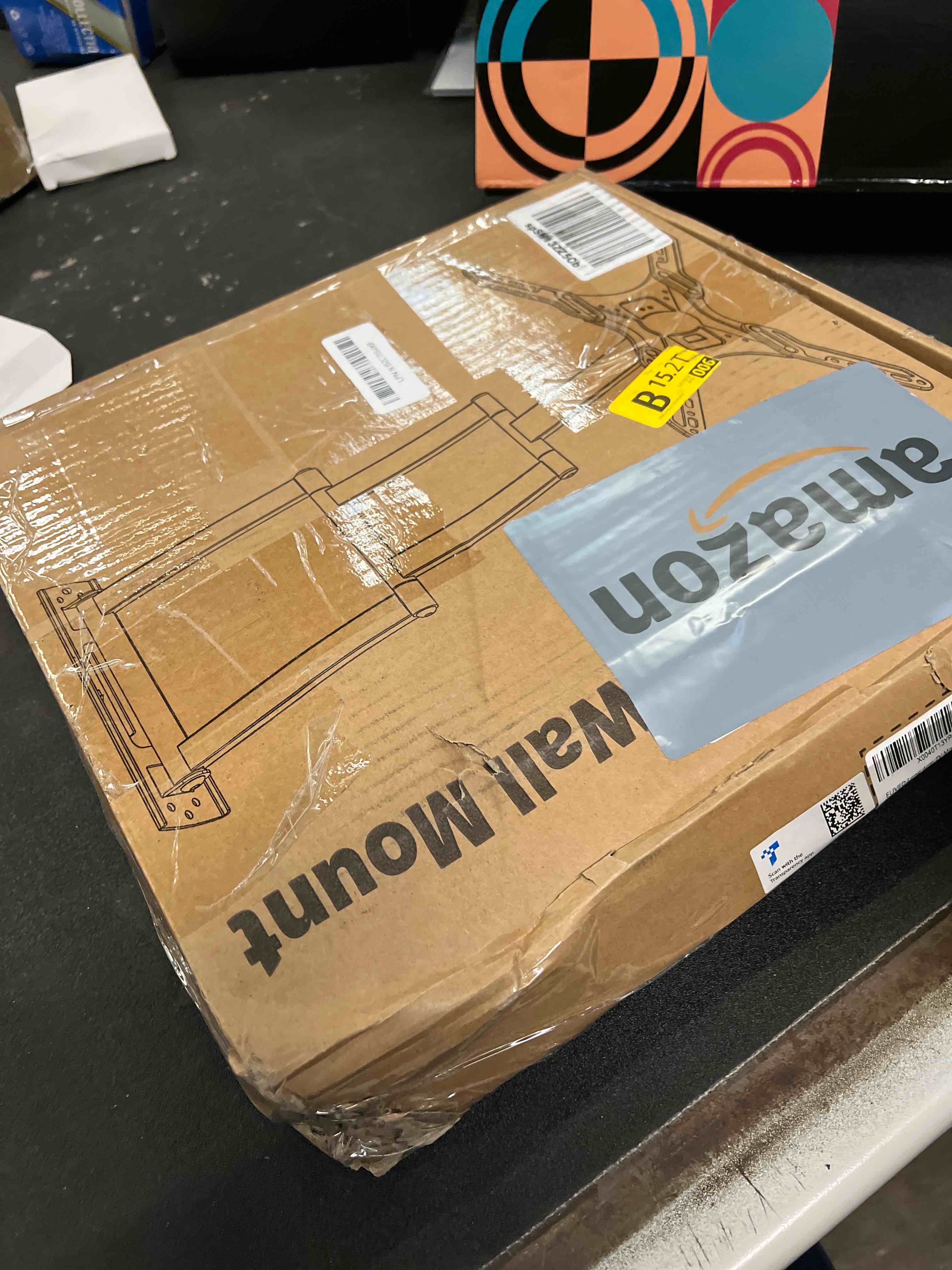 Condition photo showing Good Condition for ELIVED Long Arm TV Wall Mount for Most 26-60 Inch TVs, 29.5 Inch Long Extension TV Mount Swivel and Tilt, Max VESA 400x400mm, Full Motion Wall Mount tv Bracket Holds up to 77 lbs. Indoor Arm: 29.5"