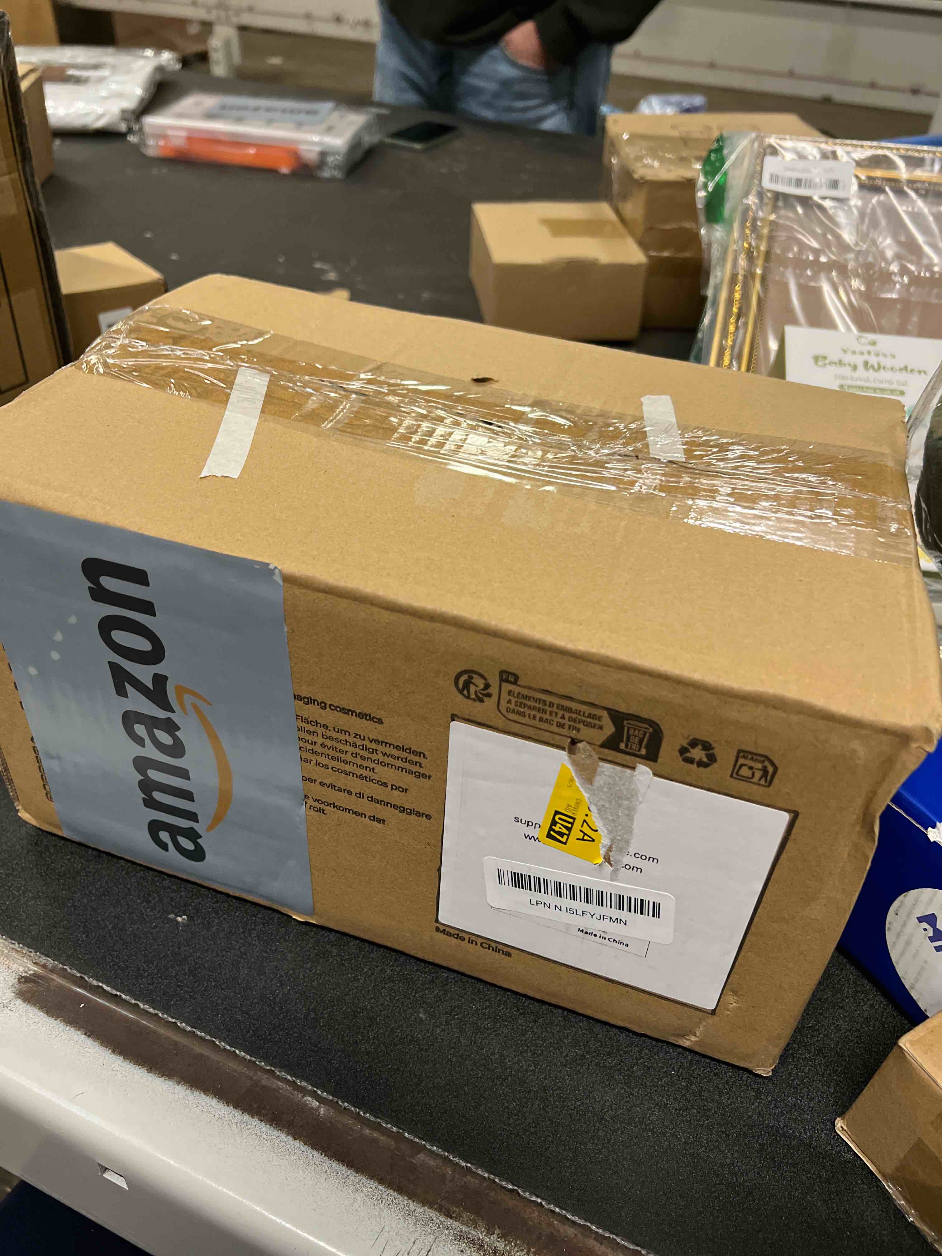 Condition photo showing Good Condition for LAMU Makeup Organizer With 2 Drawers, Bathroom Storage With Four Non-Slip Feet And Dust-Proof, Simple And Stylish For Desktop, Vanity, Bathroom Countertops, Clear, Ideal Christmas Gifts for Girls