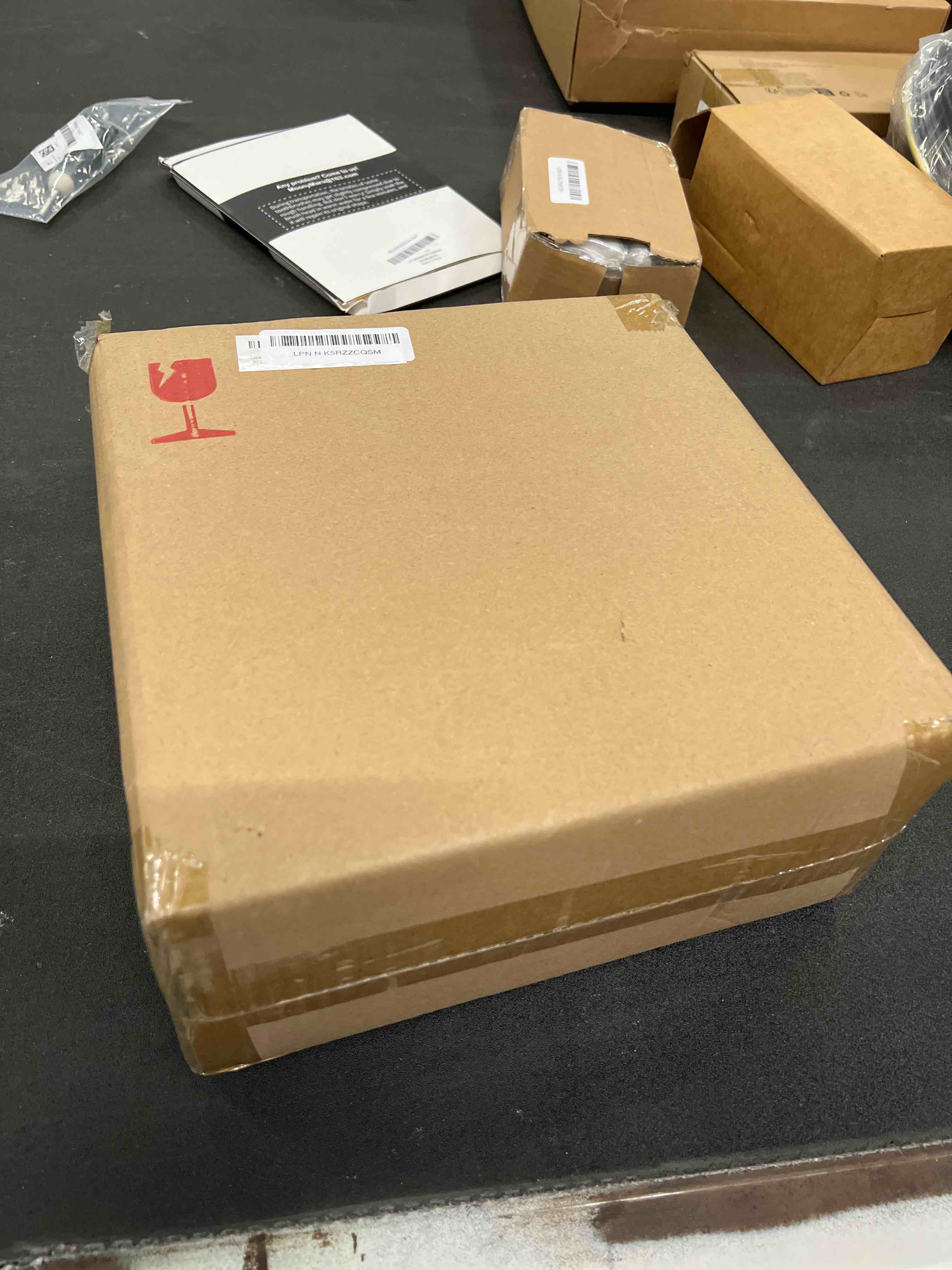 Condition photo showing Good Condition for Flush Mount Ceiling Light Crystal Ceiling Mounted Light Hallway Light Fixtures LED 4000K Round Ceiling Light 8 Inch for Small Space, Bedroom, Foyer, Entryway, Bathoom, Kitchen 8 INCH 4000K