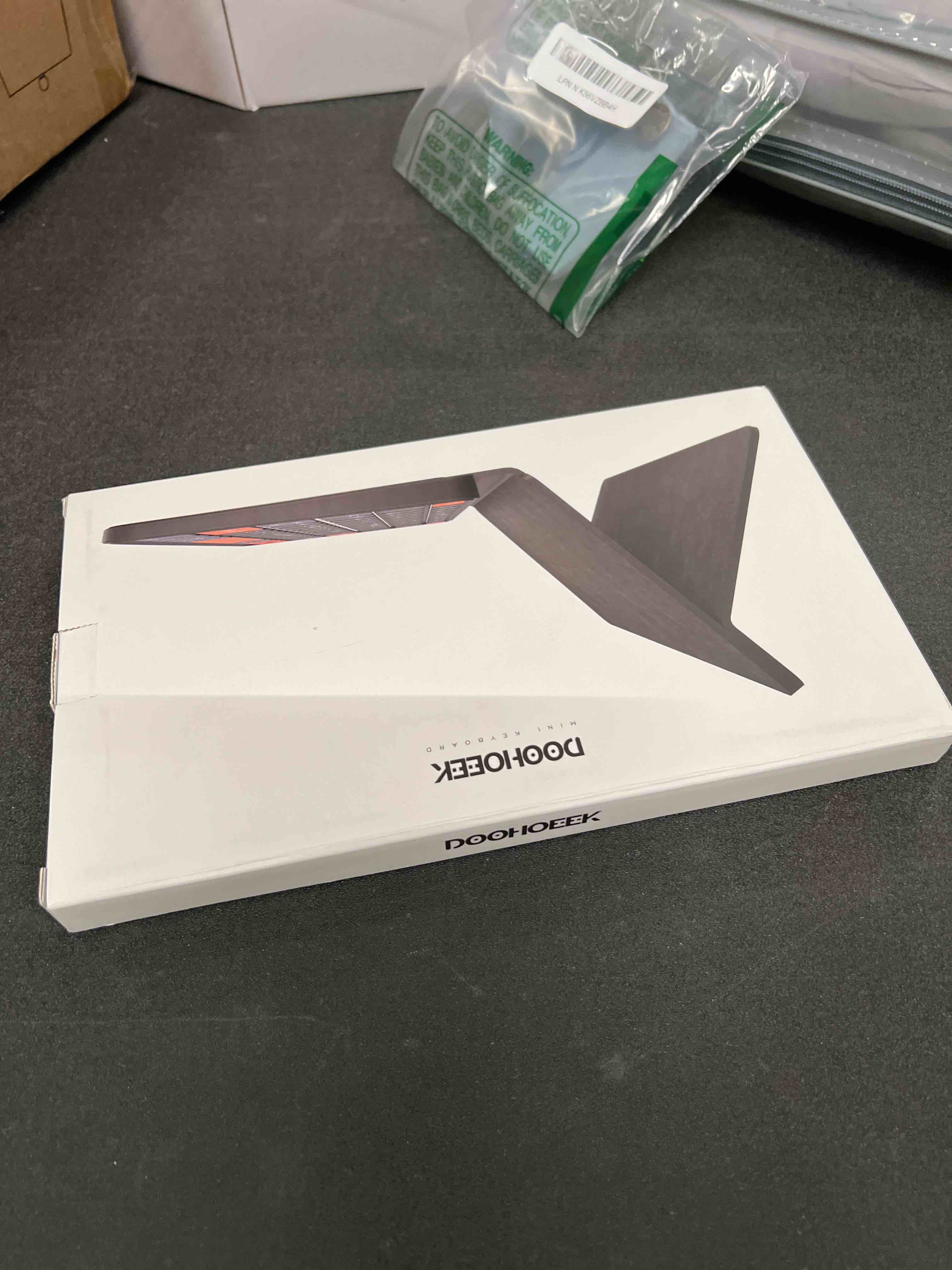 Condition photo showing Good Condition for Universal Travel Keyboard Plus, New Dual Bluetooth Portable Keypad with 7-Color Backlit & Any-Angle Stand, Wireless Tablet Keyboard for iPad/Z Fold/Galaxy Tabs/Phones, Keypad for iOS/Android/Windows Black