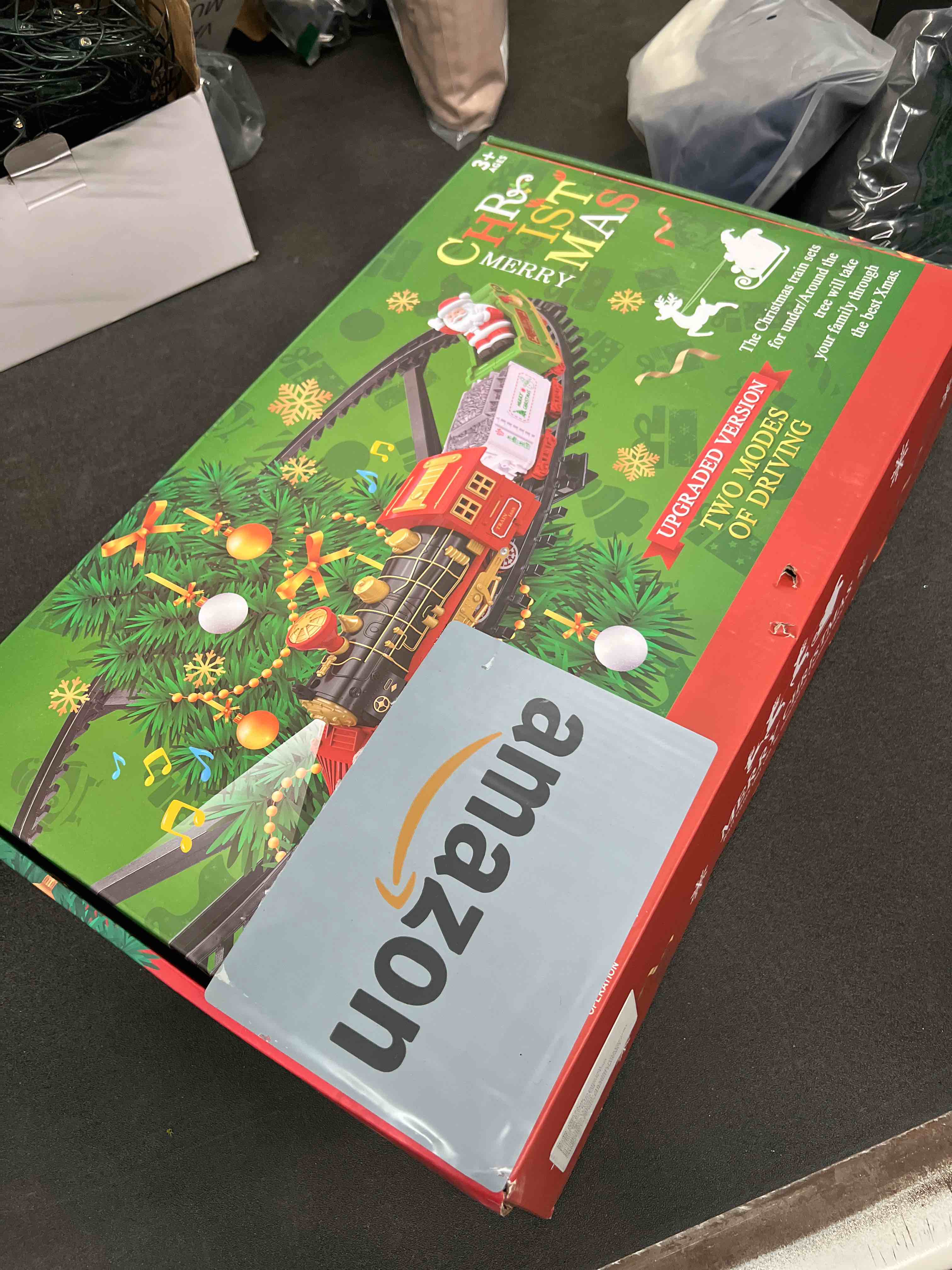 Condition photo showing Good Condition for Boy Train Set,Home Decoration Train Around The Tree, Train and Tracks for Children,Age for 3+ (B4299-64)