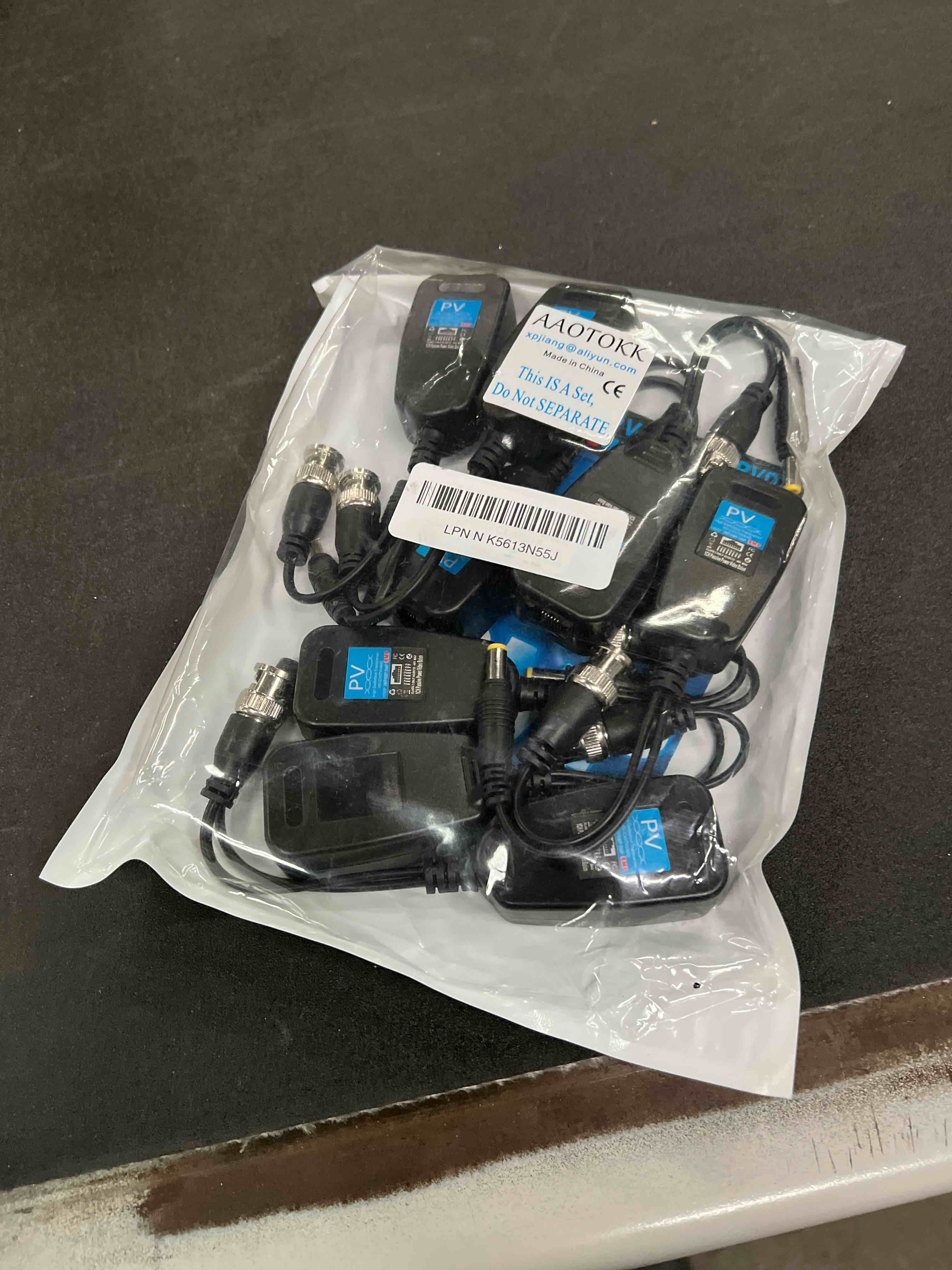 Condition photo showing Good Condition for Video Balun RJ45 to BNC Transceiver Transmitter HD-CVI/TVI/AHD/CVBS with DC Power Connector for 1080P 3MP 4MP 5MP 8MP CCTV Security DVR Surveillance Camera System (4Pairs)