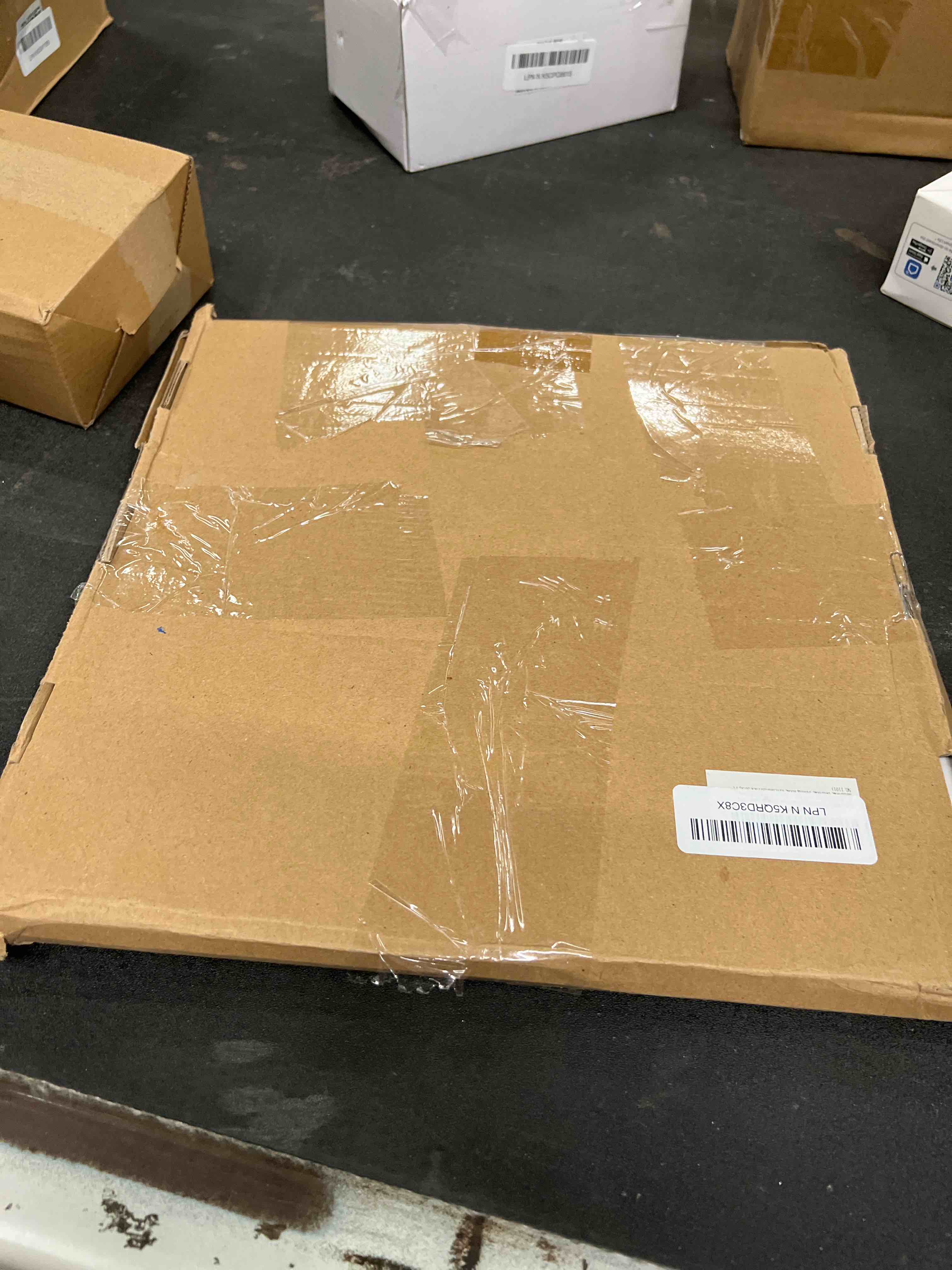 Condition photo showing Good Condition for Lareko 20Sq.Ft Grey Marble Peel and Stick Vinyl Floor Tiles,20 Tiles - 12" x 12",Waterfproof and Self Adhesive Vinyl Sticker Tiles,Laminate Flooring for for Kichen,Bathroom,Dining Room(NO.1101) 20 Tiles NO.1101